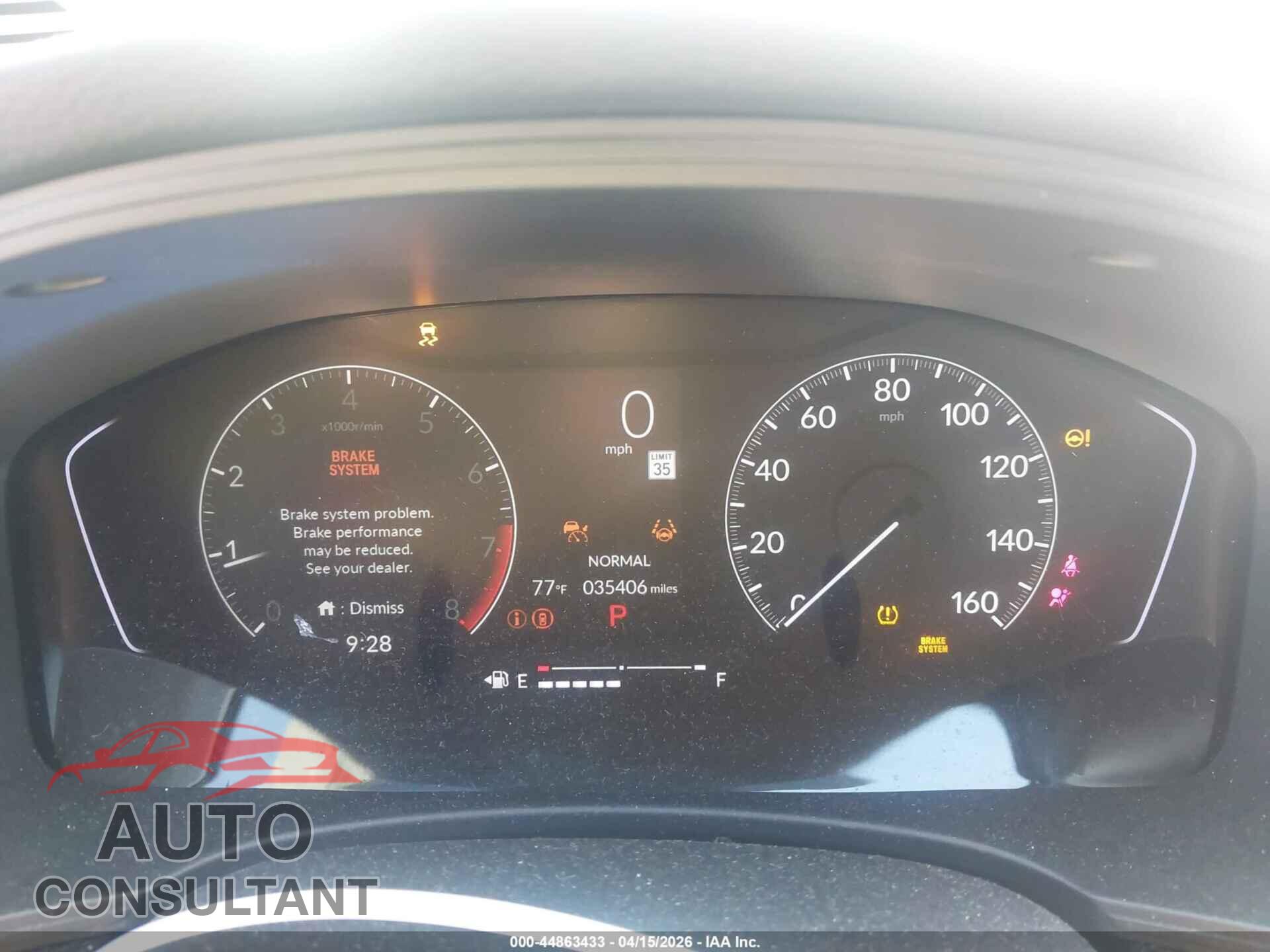 HONDA CIVIC 2023 - 2HGFE2F57PH531374
