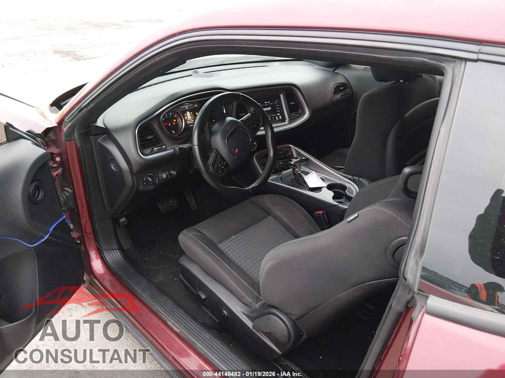 DODGE CHALLENGER 2019 - 2C3CDZAG6KH671967