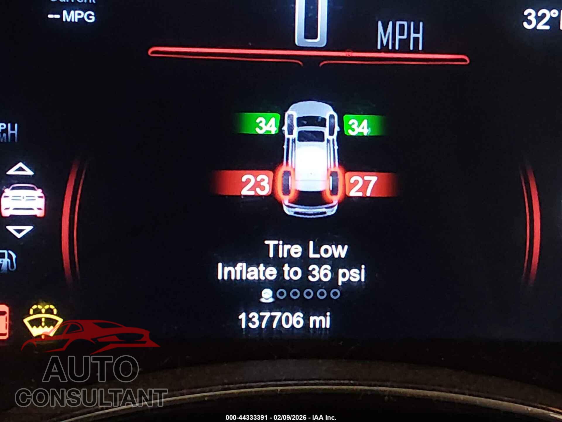 DODGE DURANGO 2014 - 1C4RDJAG6EC419540