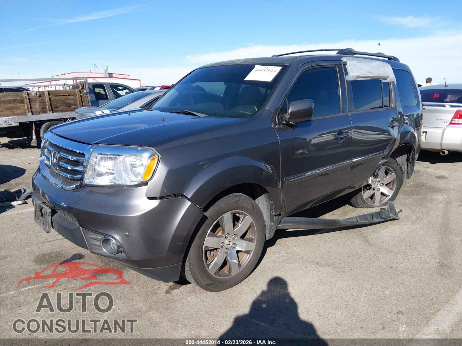 HONDA PILOT 2012 - 5FNYF3H9XCB020087
