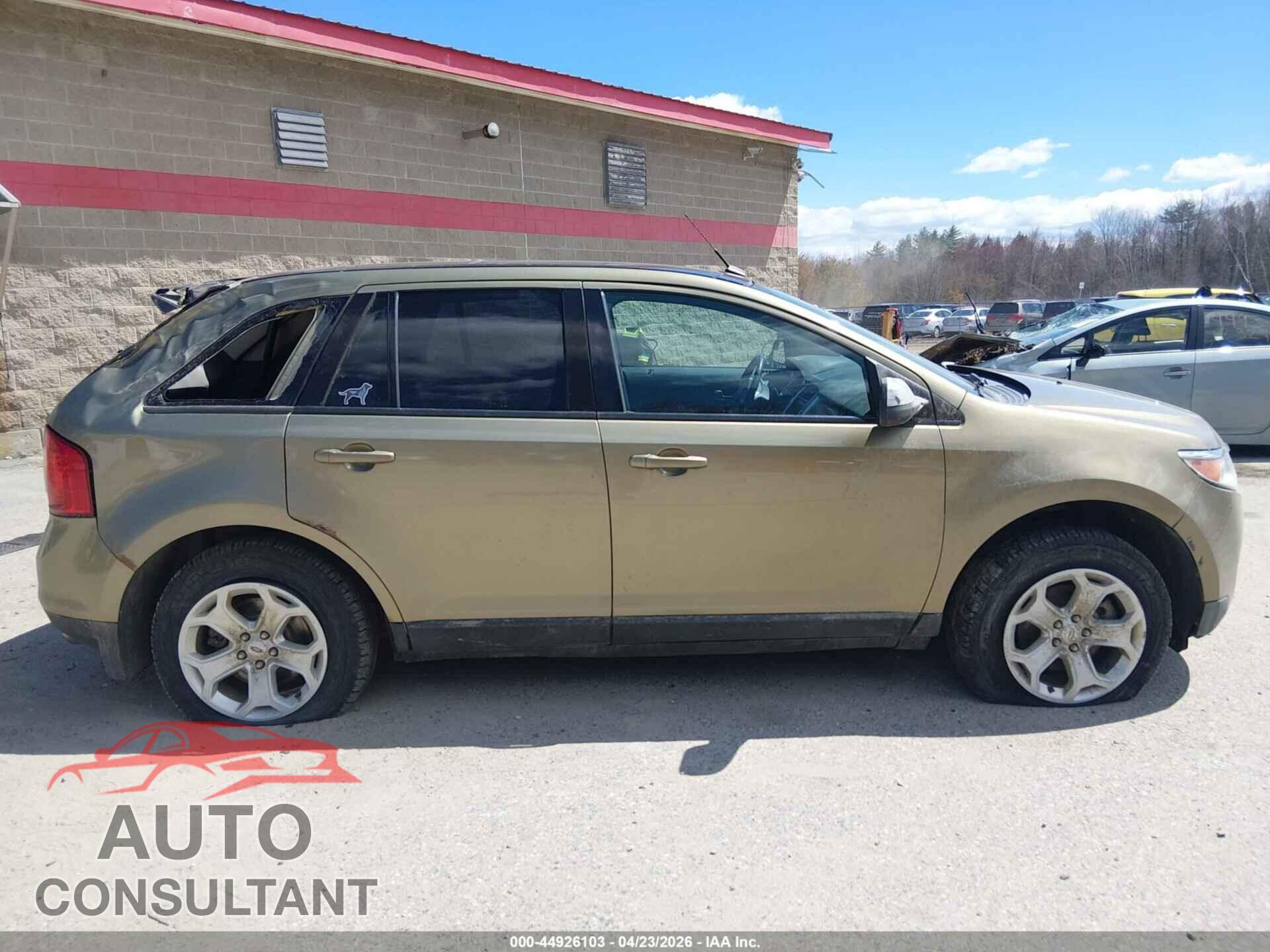 FORD EDGE 2012 - 2FMDK4JC0CBA11090