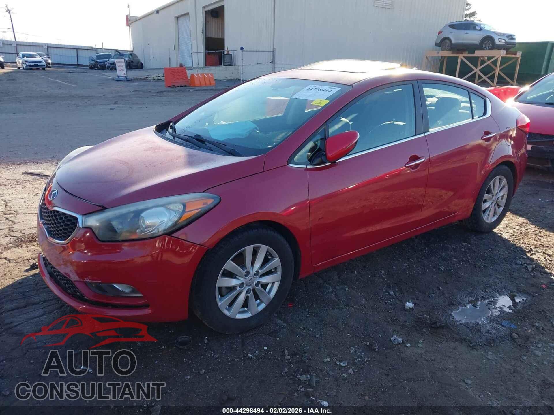 KIA FORTE 2014 - KNAFX4A86E5115419
