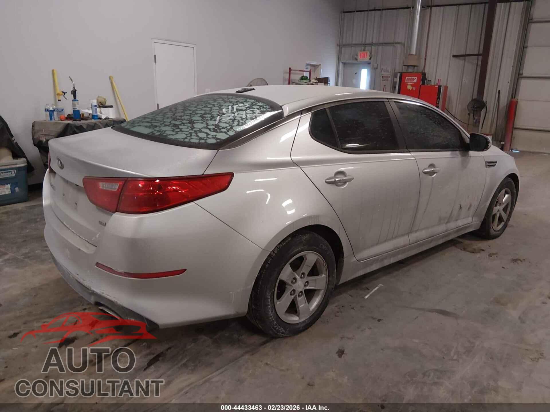 KIA OPTIMA 2014 - KNAGM4A73E5479012
