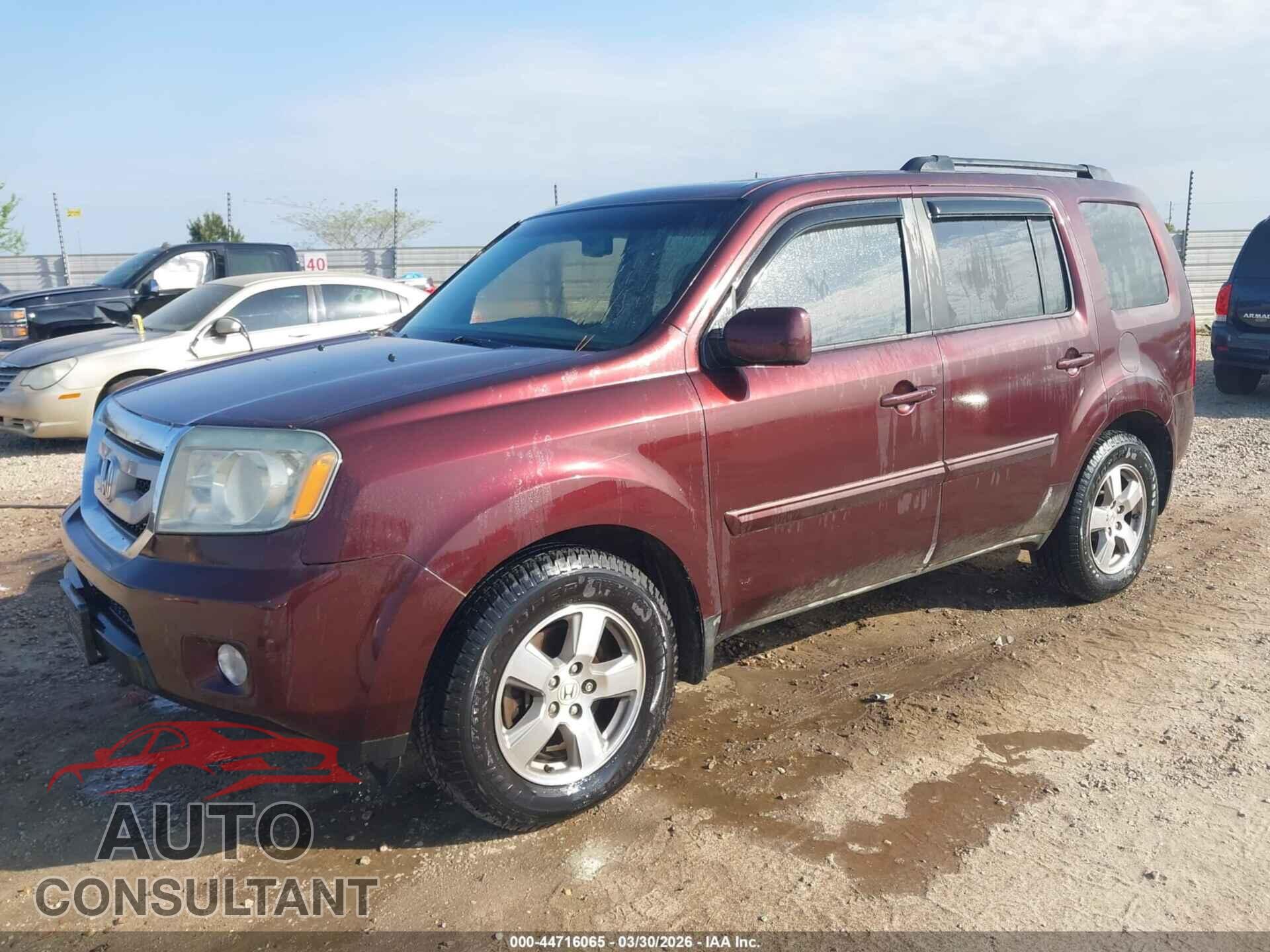 HONDA PILOT 2010 - 5FNYF3H66AB014337
