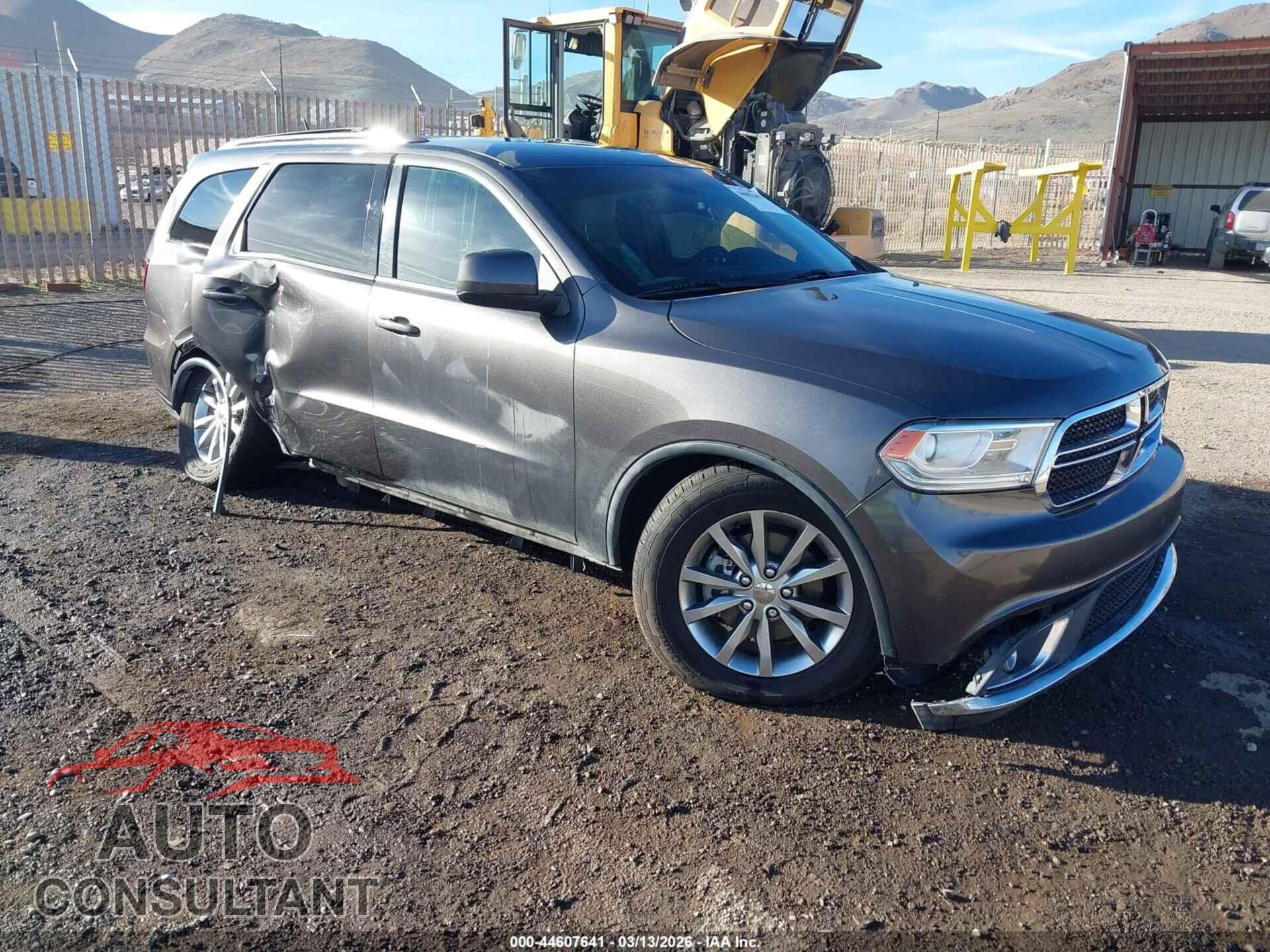 DODGE DURANGO 2017 - 1C4RDJAGXHC857532