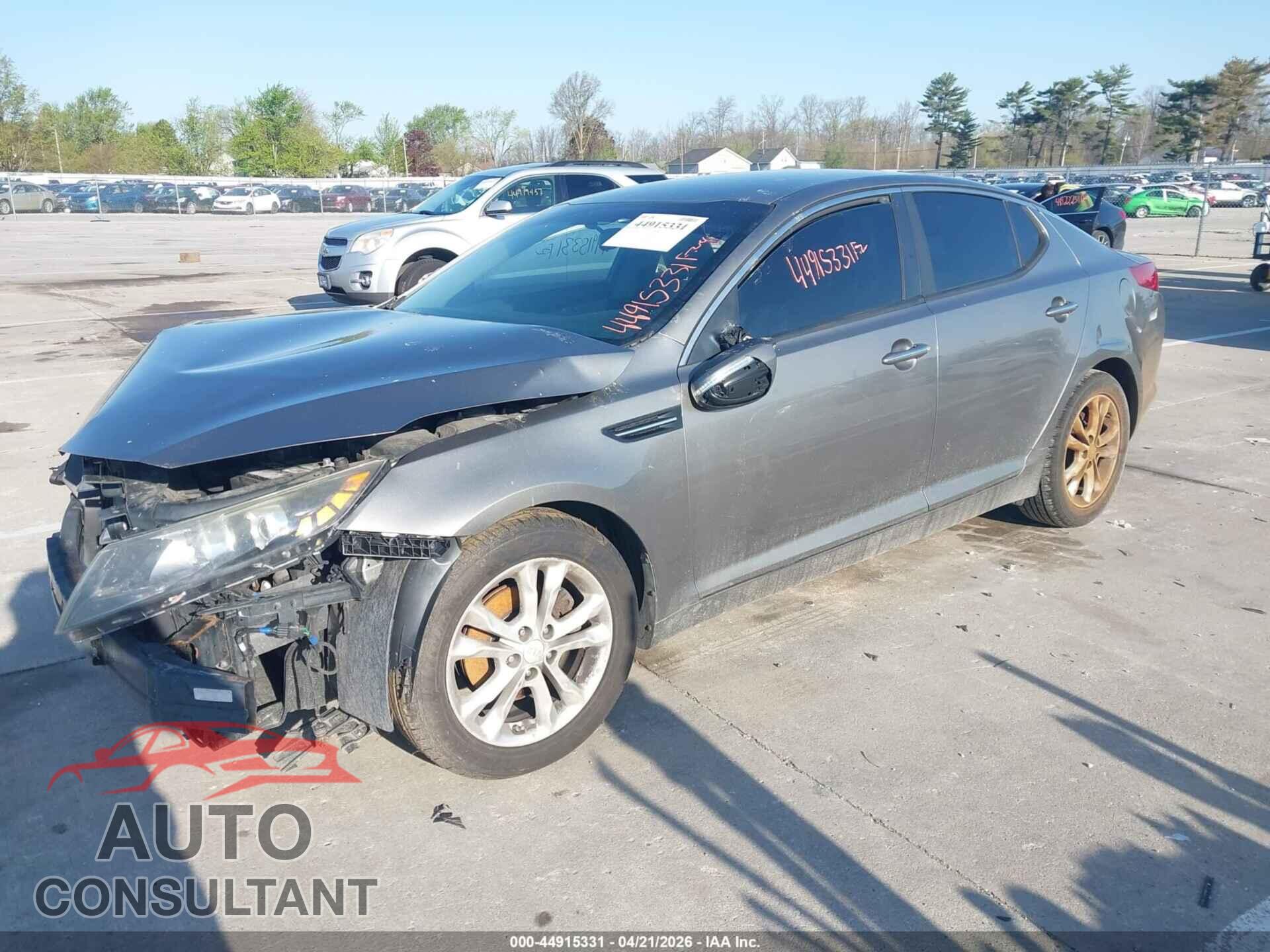 KIA OPTIMA 2013 - 5XXGM4A72DG123745