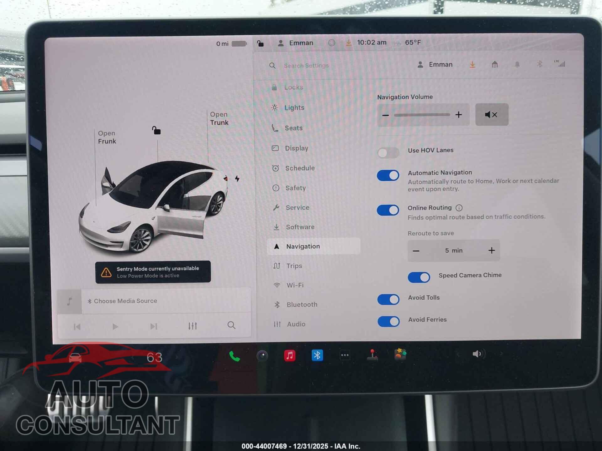 TESLA MODEL 3 2018 - 5YJ3E1EA6JF154656