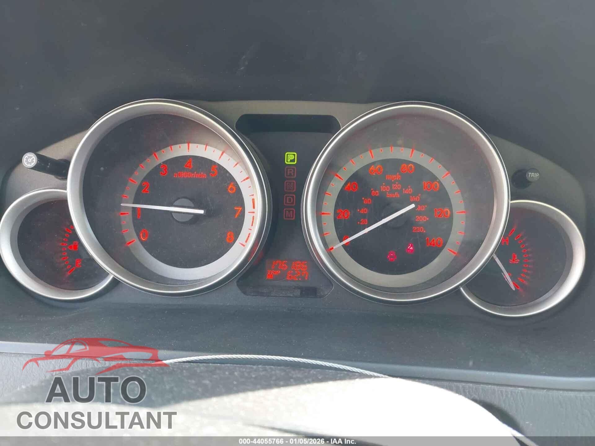 MAZDA CX-9 2012 - JM3TB3CA2C0354403