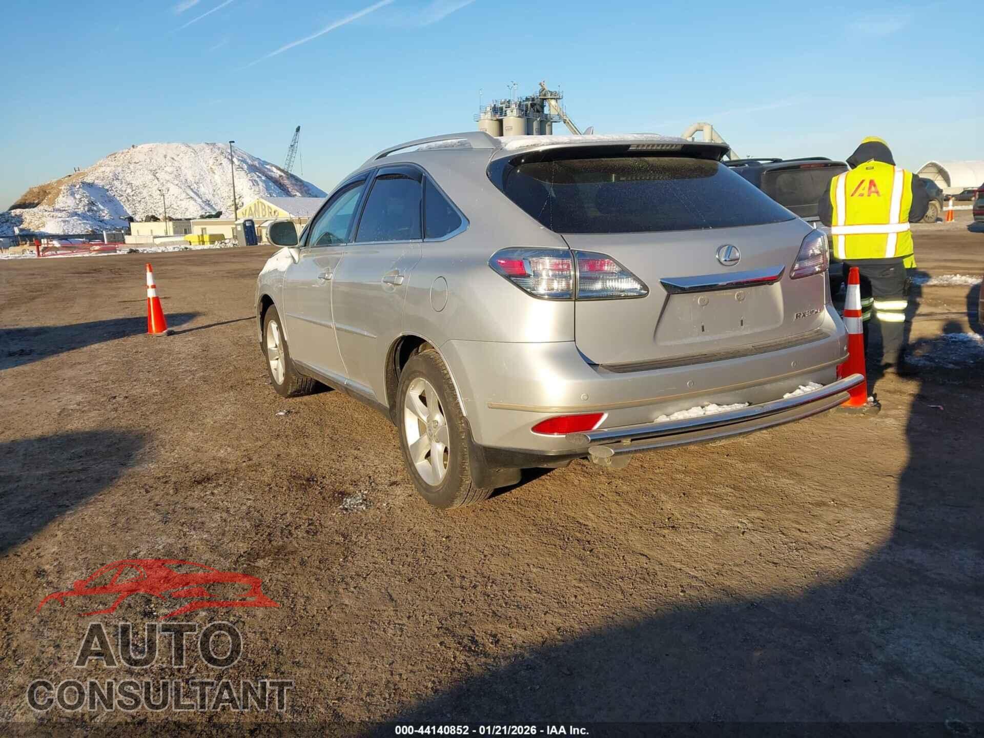 LEXUS RX 350 2011 - 2T2BK1BA2BC110731