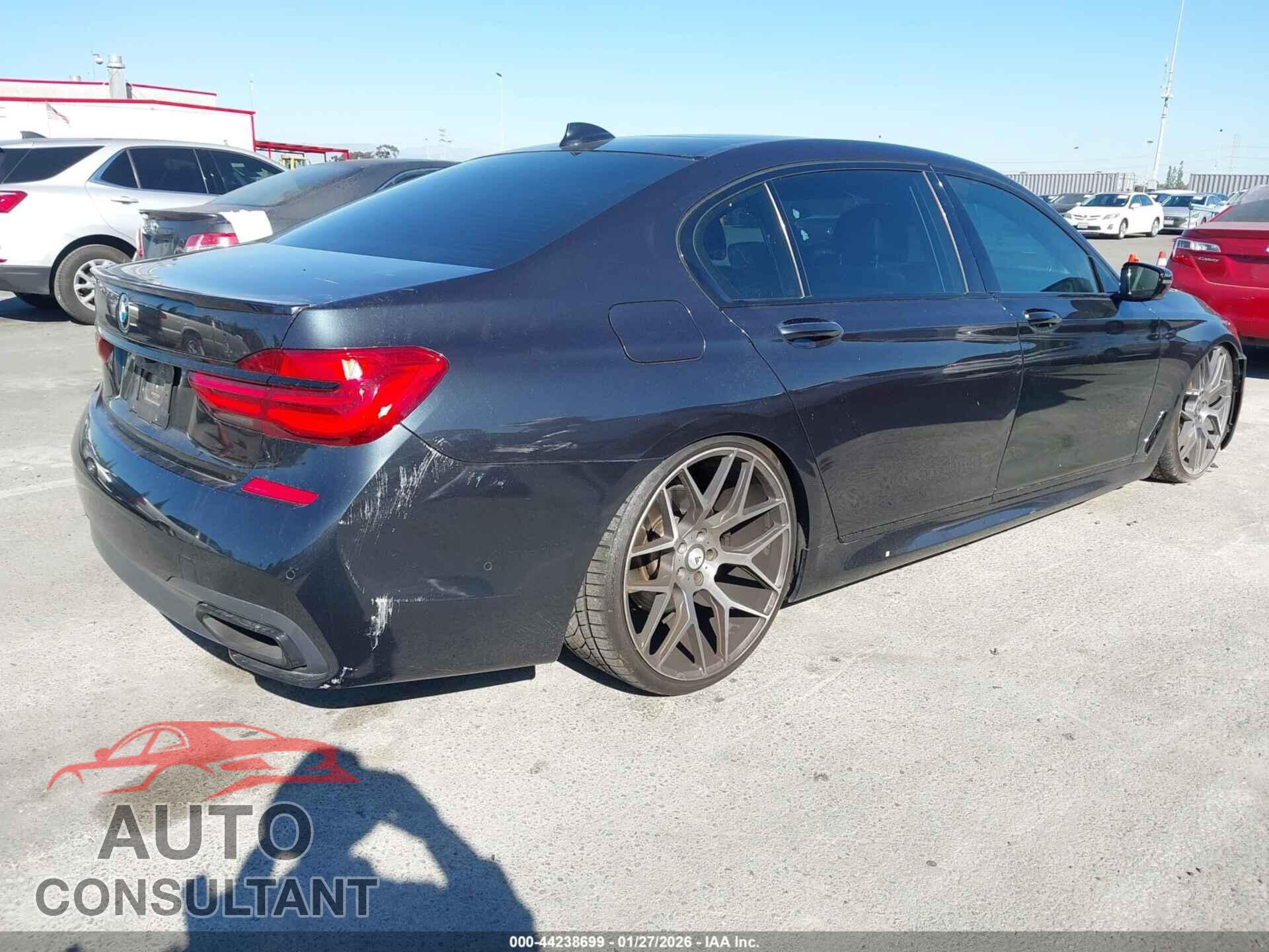 BMW 740I 2017 - WBA7E2C5XHG739749