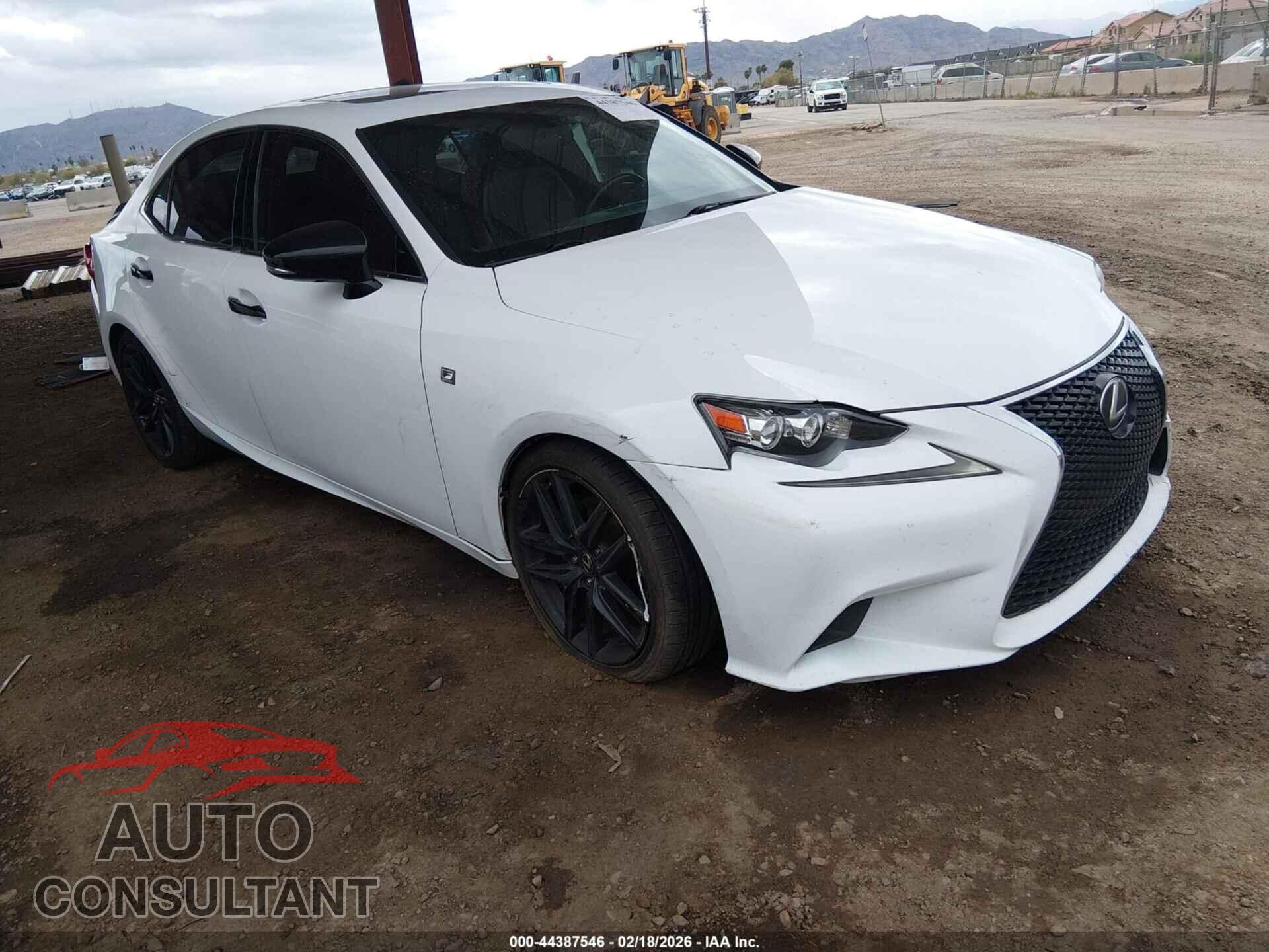 LEXUS IS 250 2015 - JTHBF1D26F5065650