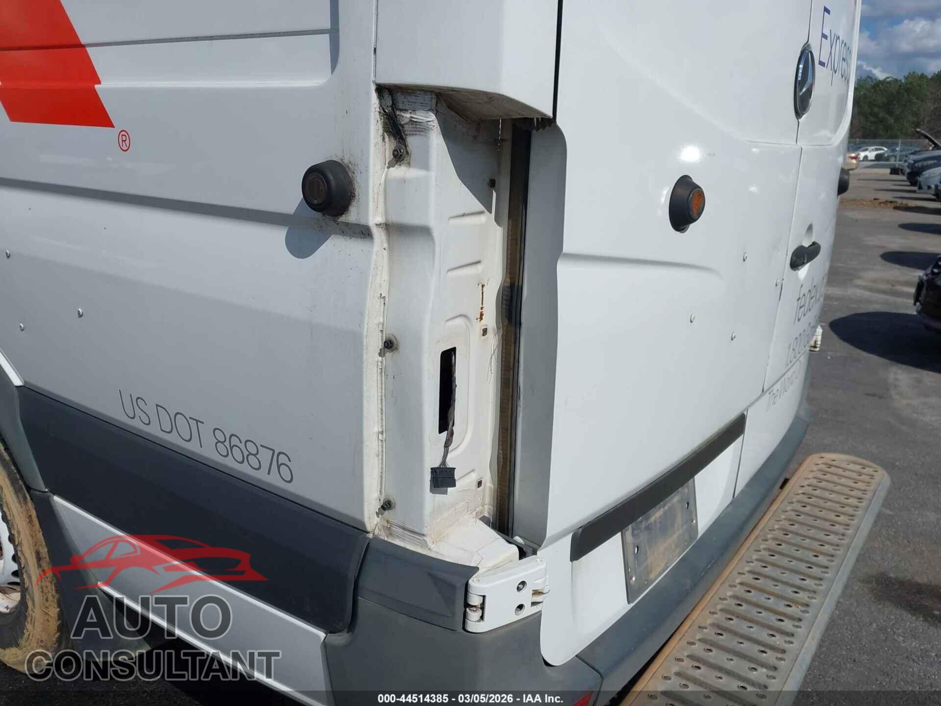 MERCEDES-BENZ SPRINTER 2500 2014 - WD3PE8DE3E5824325