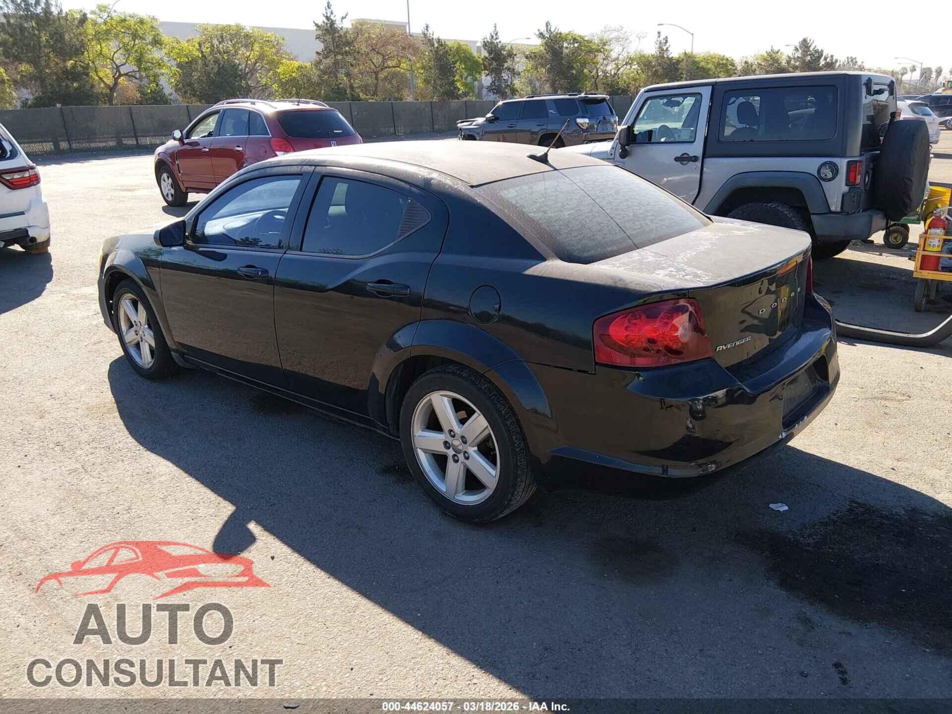 DODGE AVENGER 2013 - 1C3CDZAB4DN535495
