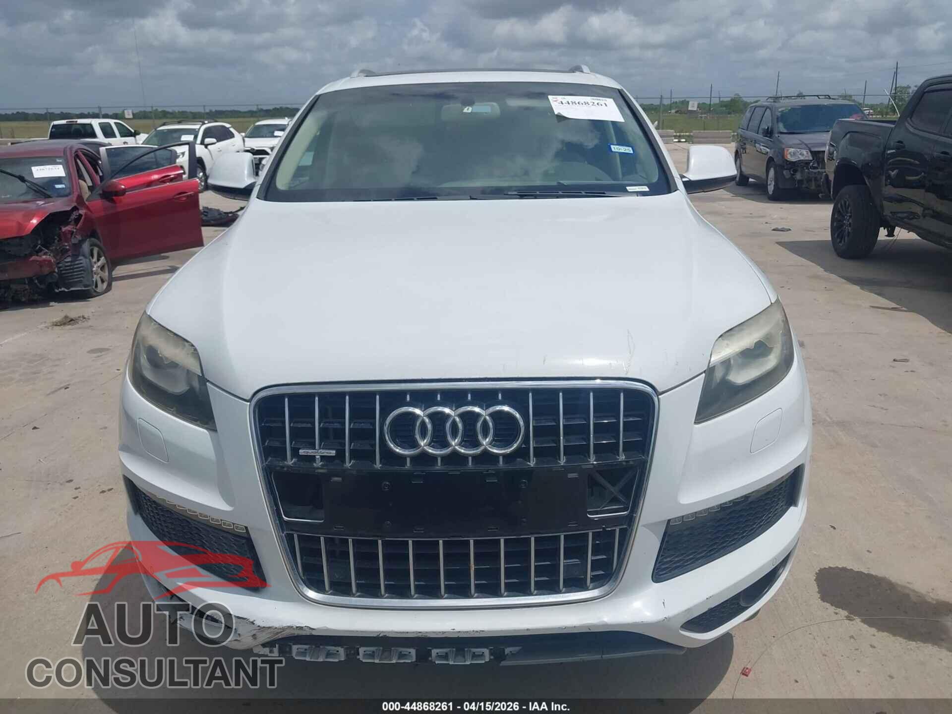 AUDI Q7 2012 - WA1DGAFE6CD008617