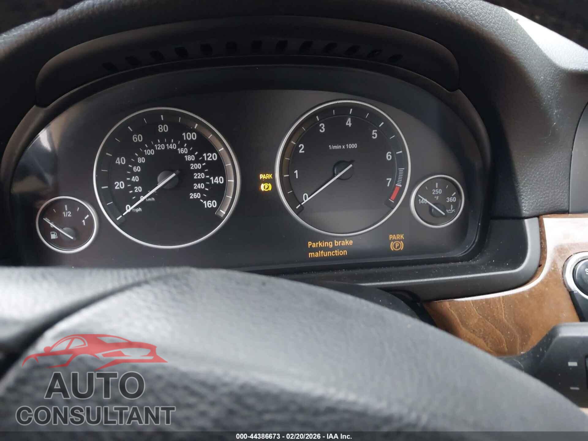 BMW 535I 2012 - WBAFU7C54CDU59640