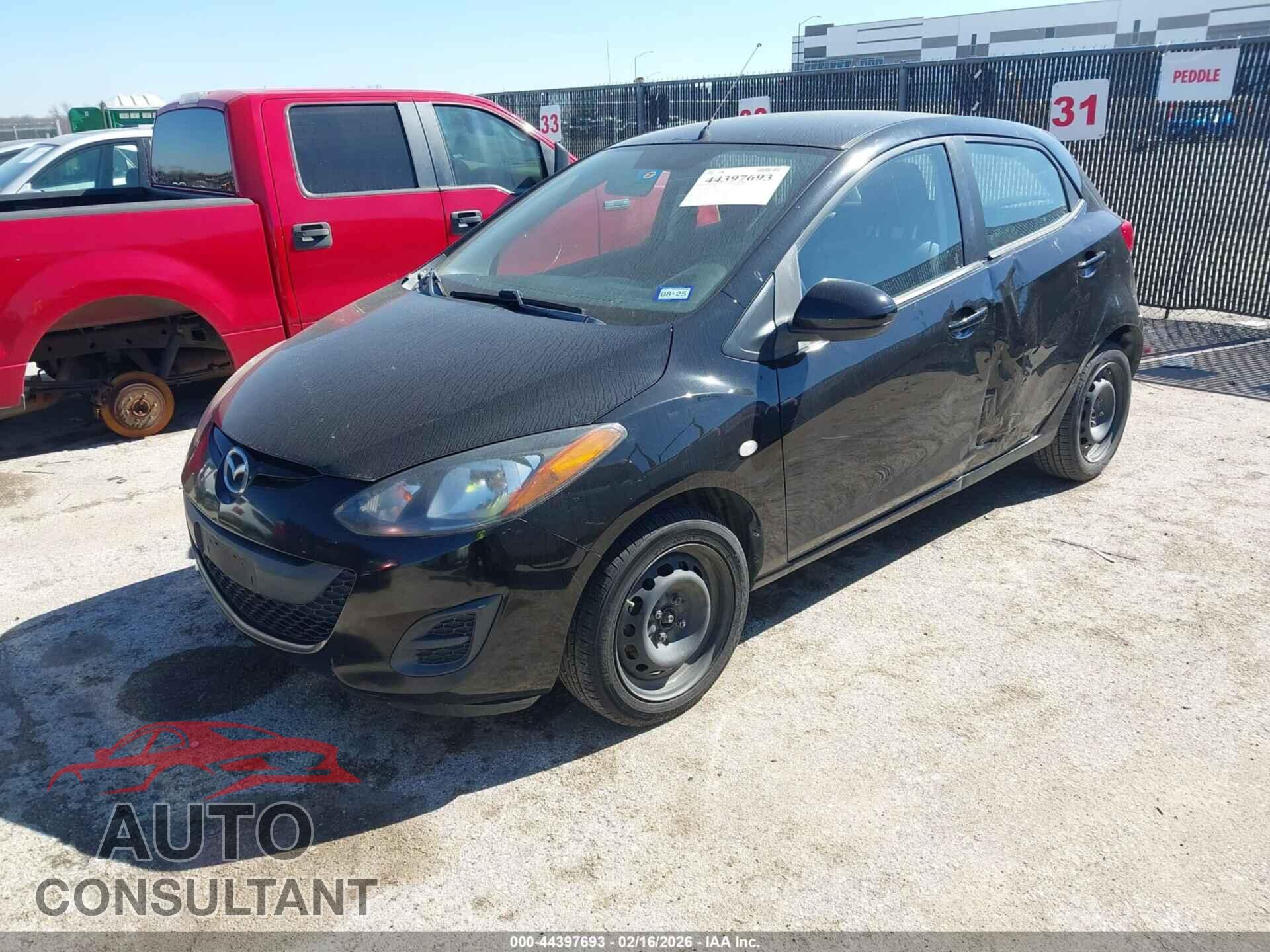 MAZDA MAZDA2 2012 - JM1DE1KY6C0136990