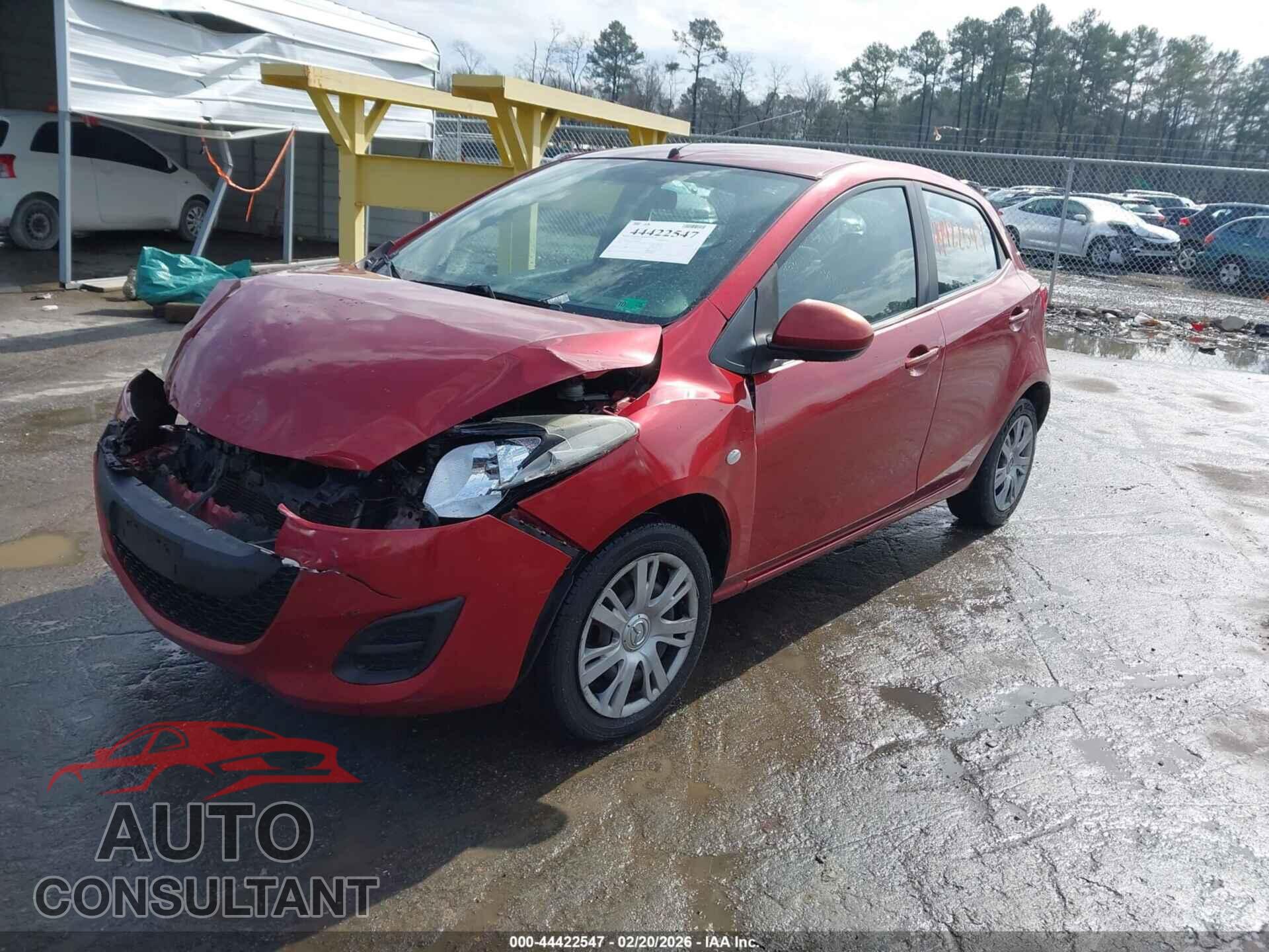 MAZDA MAZDA2 2014 - JM1DE1KZ7E0183697