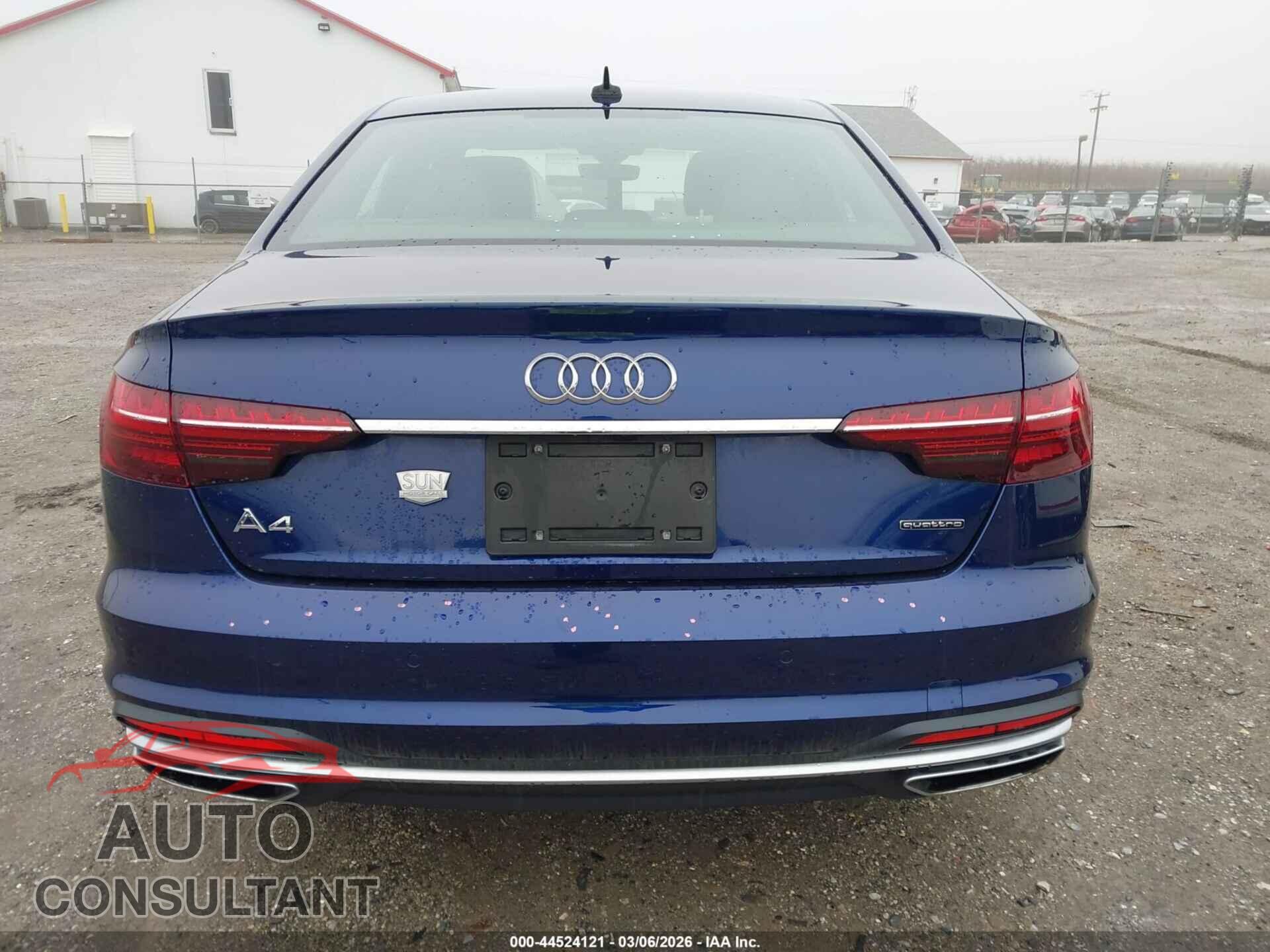 AUDI A4 2021 - WAUDAAF47MA022671