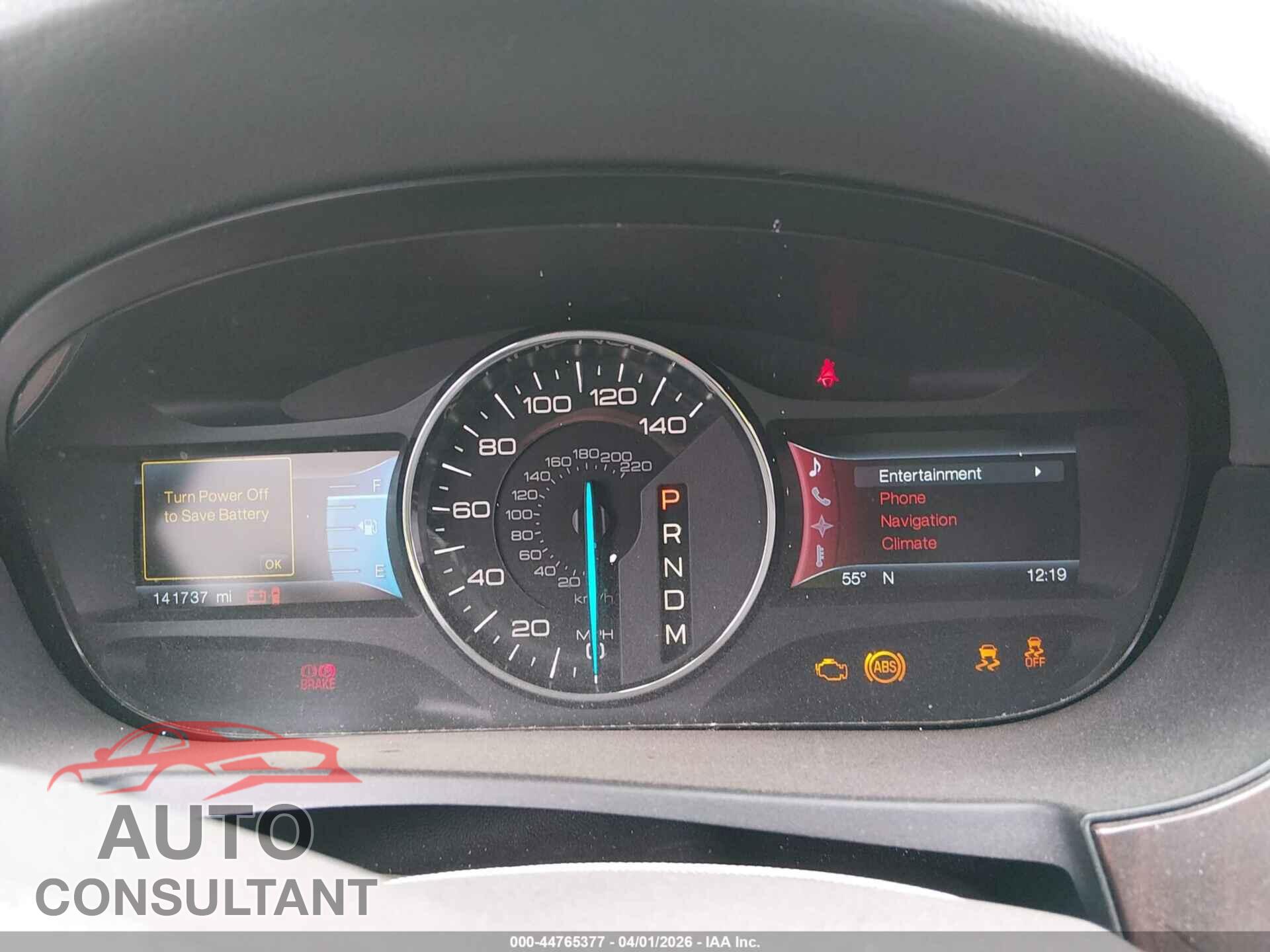 FORD EDGE 2012 - 2FMDK4KC2CBA81513
