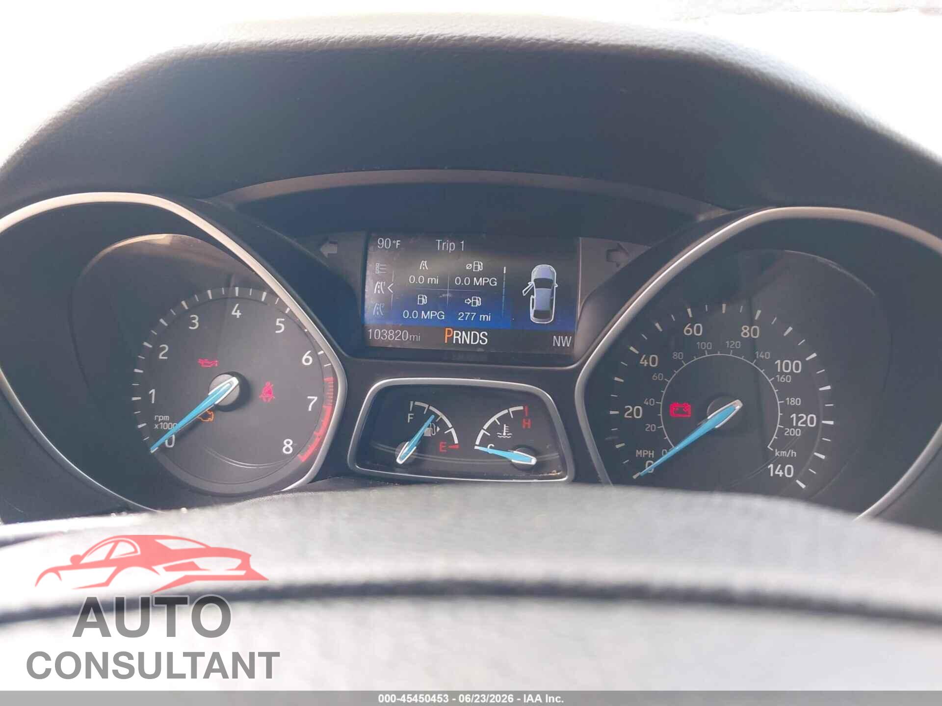FORD FOCUS 2016 - 1FADP3FE7GL293430