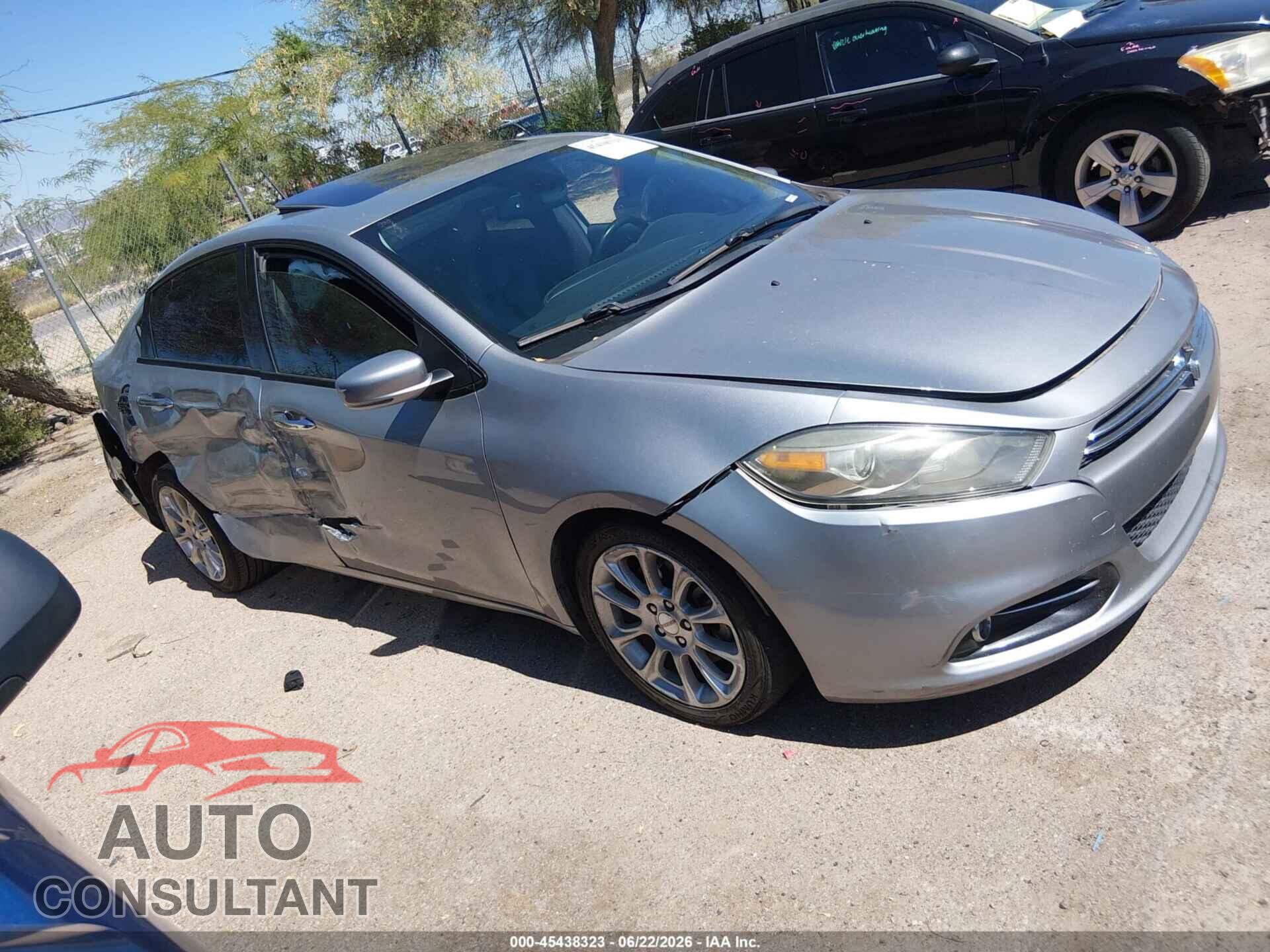 DODGE DART 2014 - 1C3CDFCB3ED791789