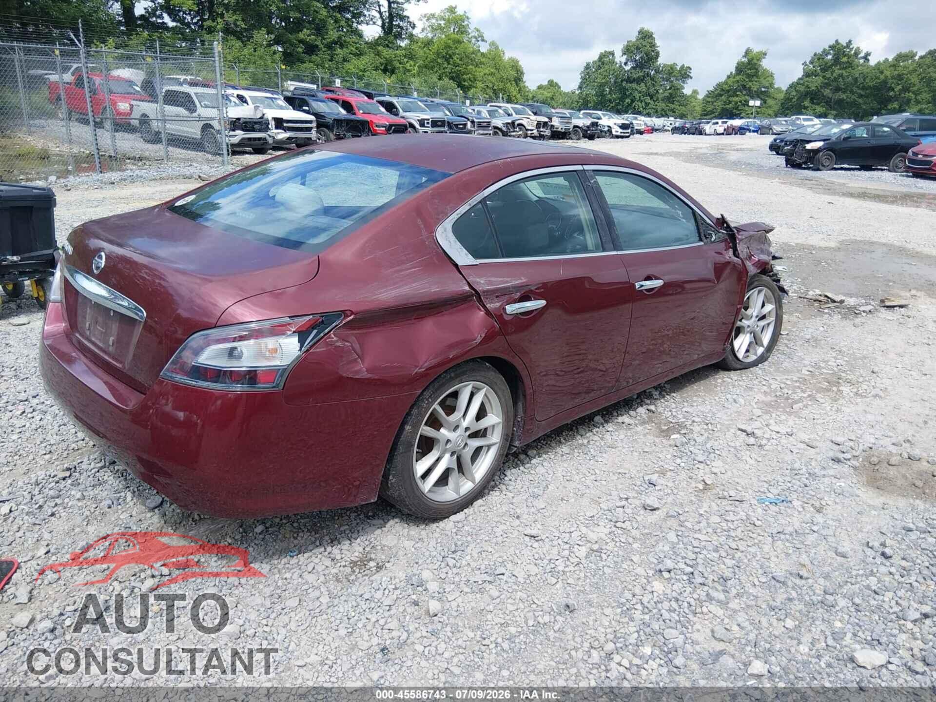 NISSAN MAXIMA 2012 - 1N4AA5AP1CC822597