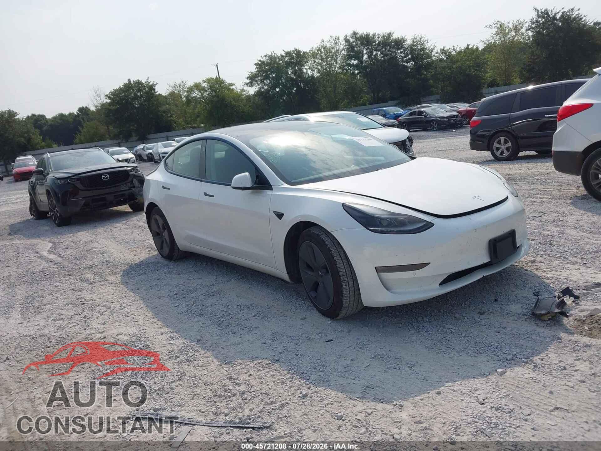 TESLA MODEL 3 2021 - 5YJ3E1EB6MF978959