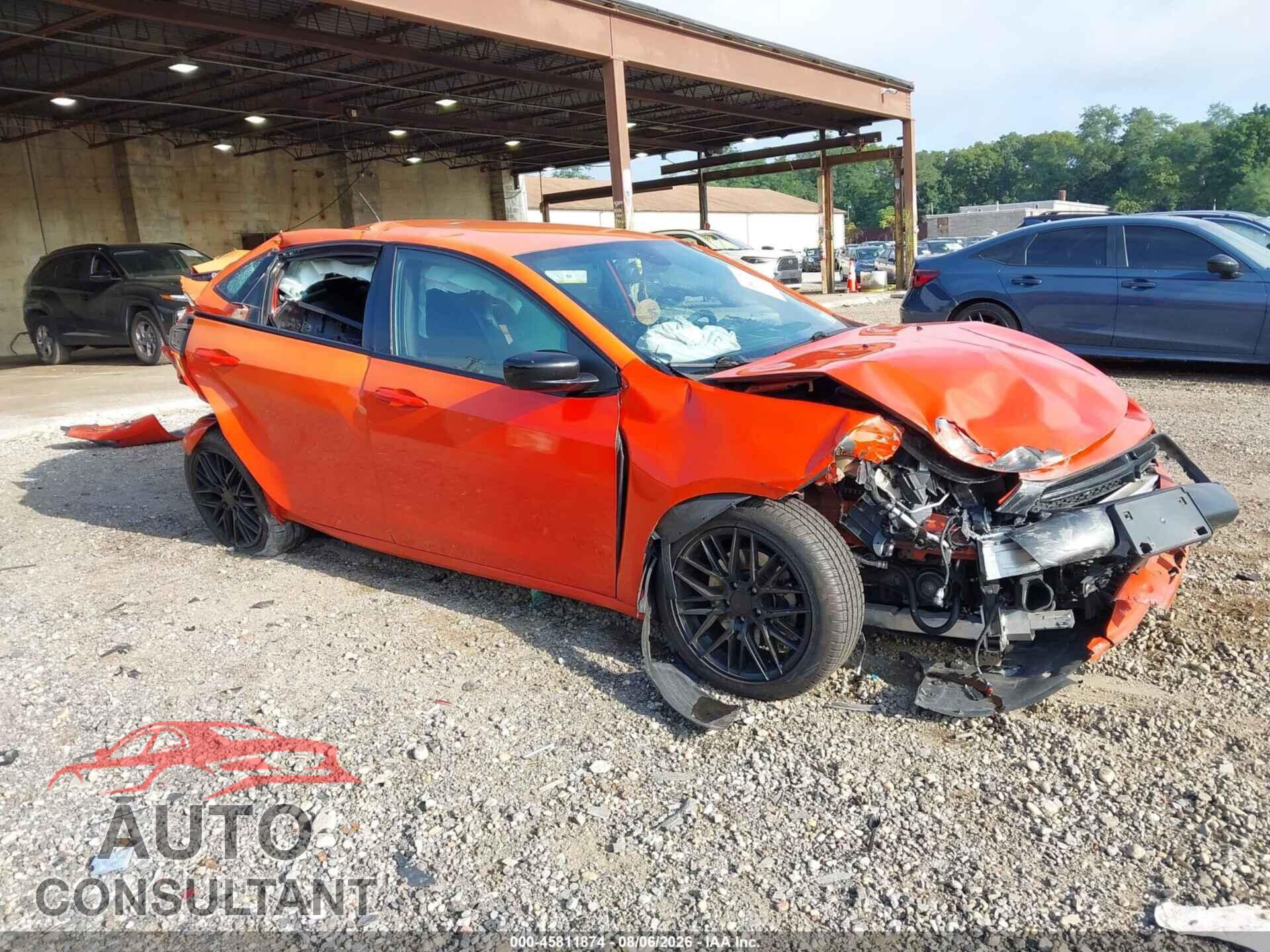 DODGE DART 2015 - 1C3CDFBB4FD228043