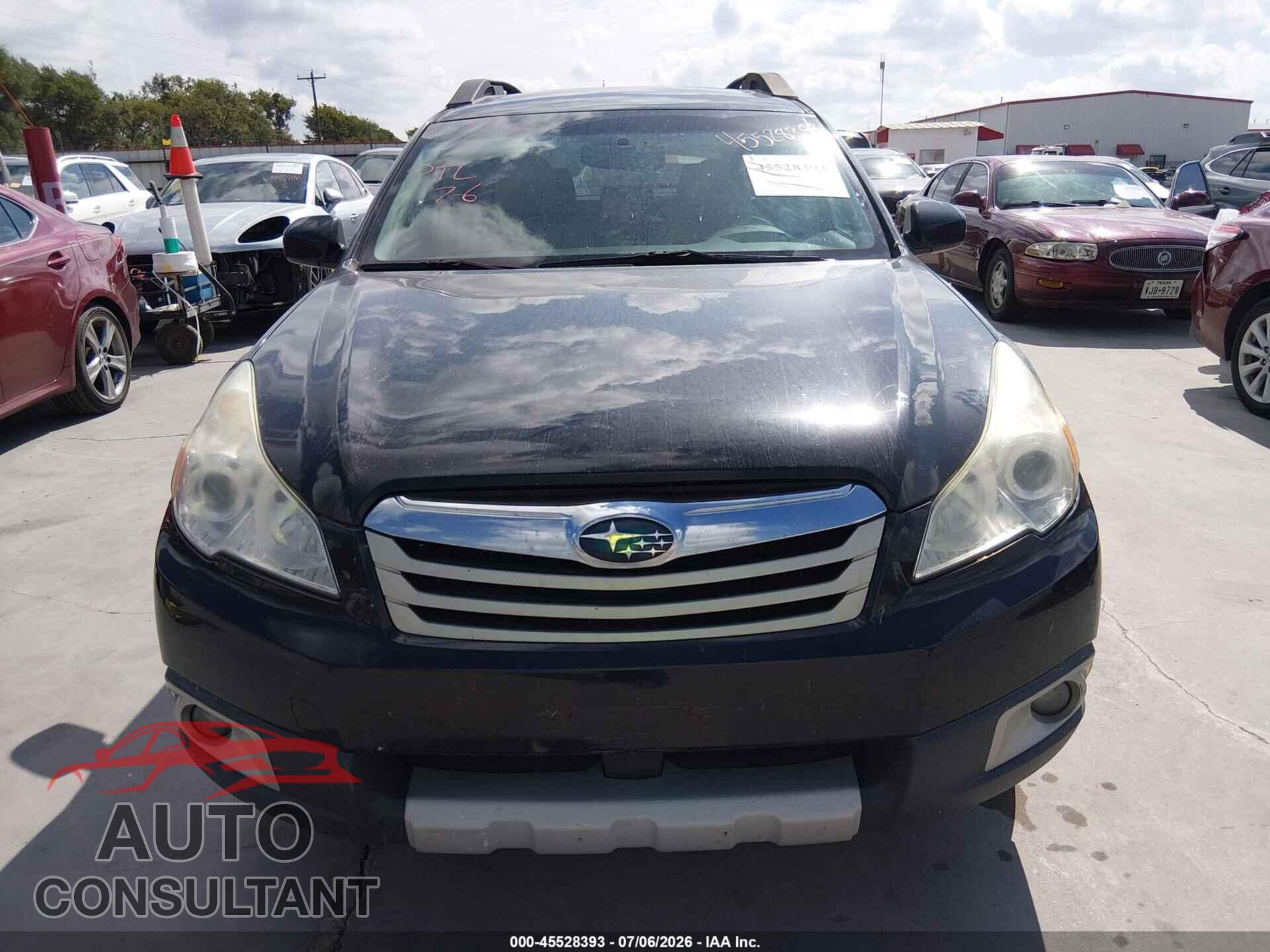 SUBARU OUTBACK 2012 - 4S4BRBLC7C3278151
