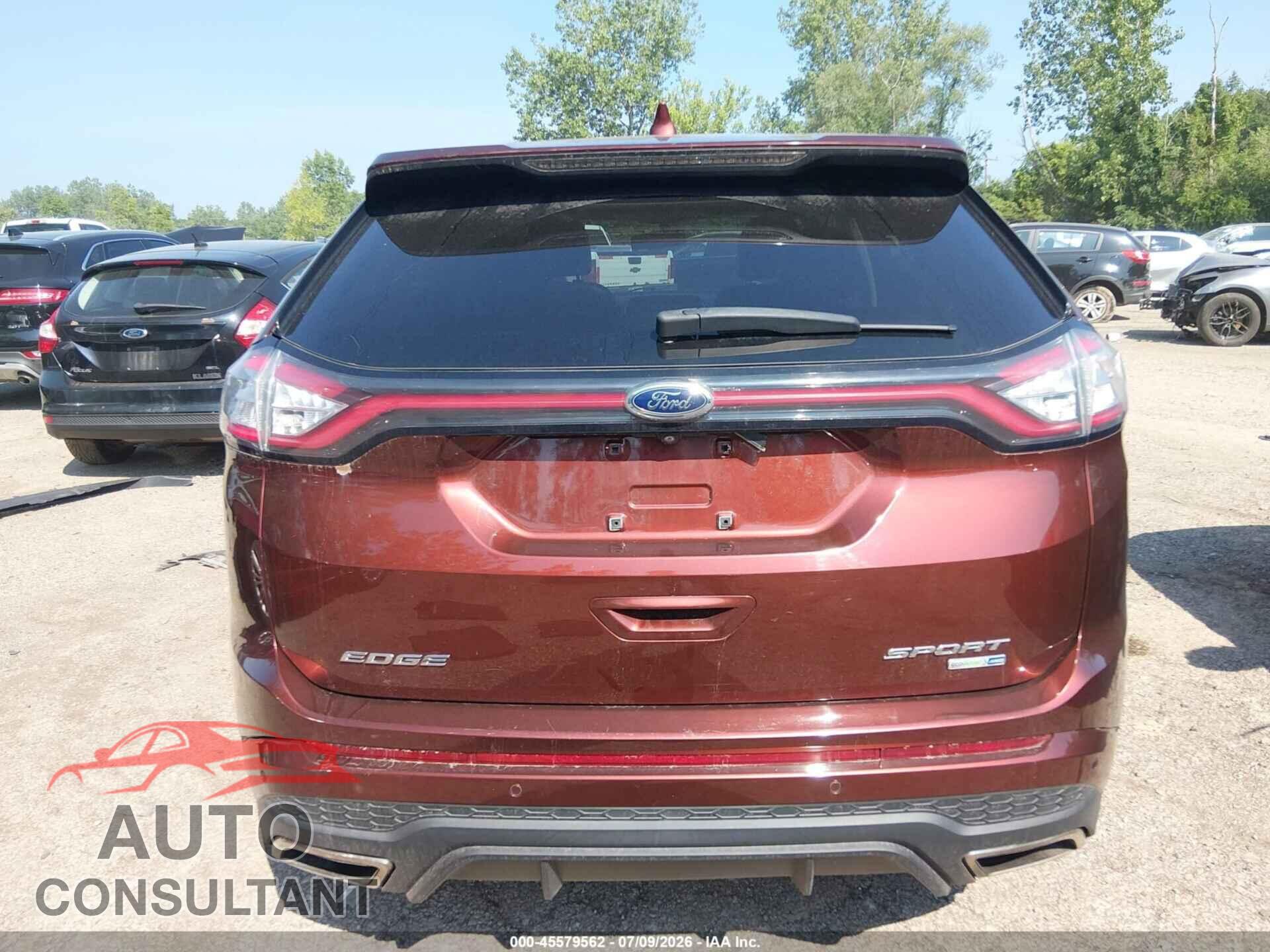 FORD EDGE 2015 - 2FMTK4AP9FBB07609