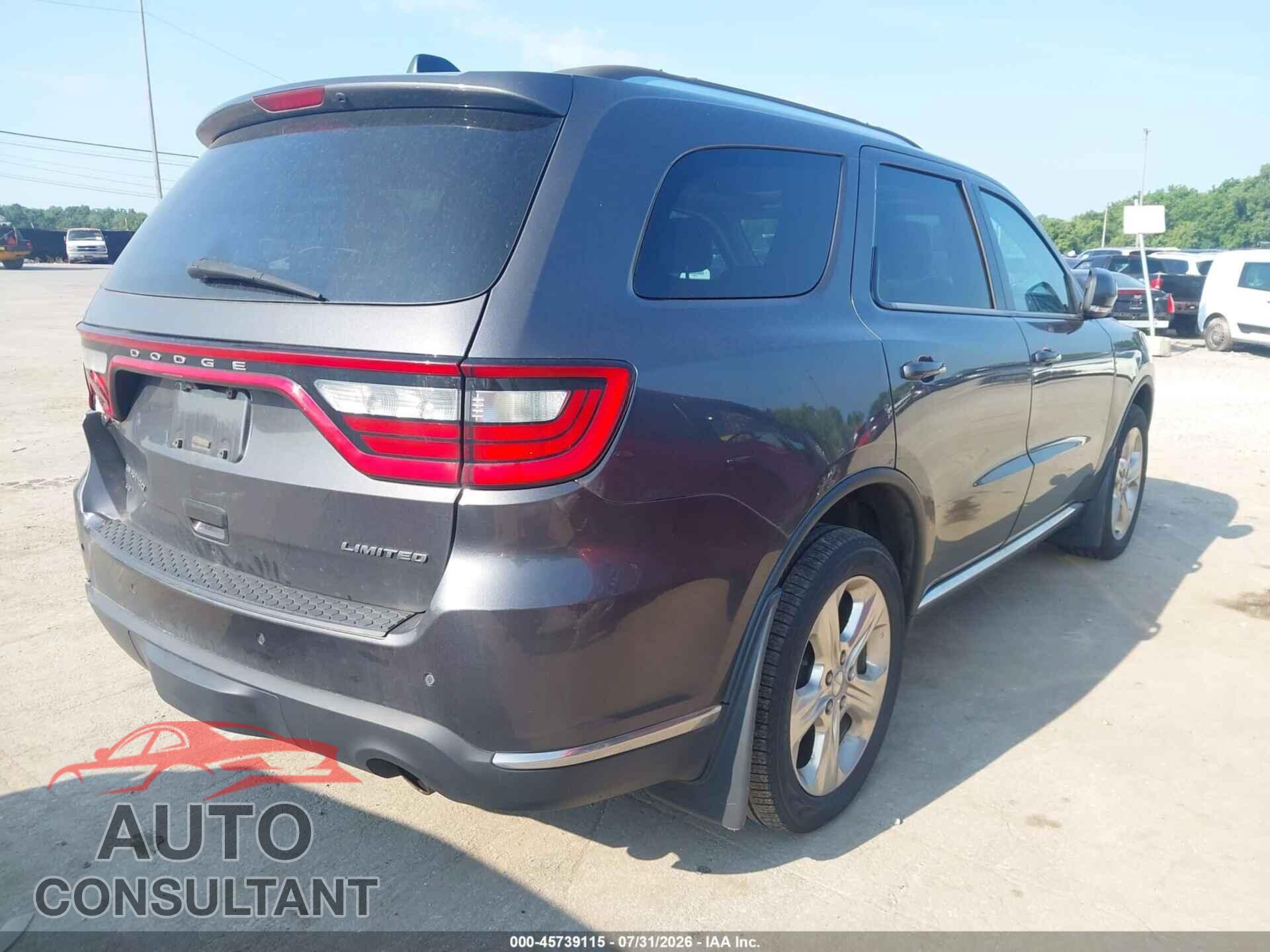 DODGE DURANGO 2015 - 1C4RDJDG8FC194812