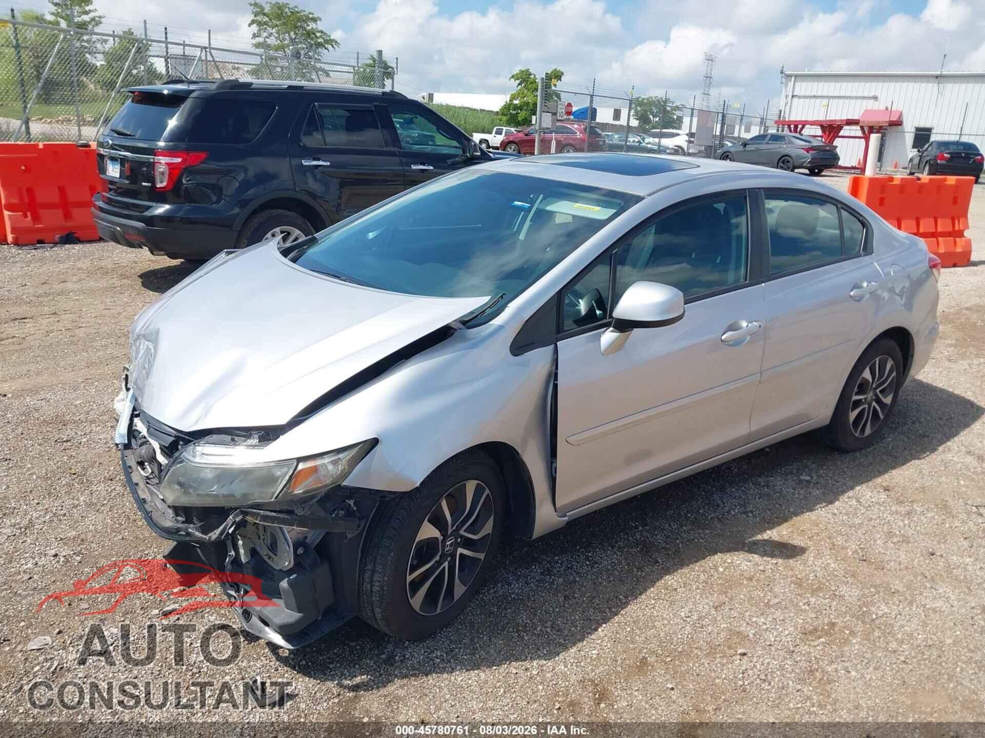 HONDA CIVIC 2013 - 19XFB2F84DE029835