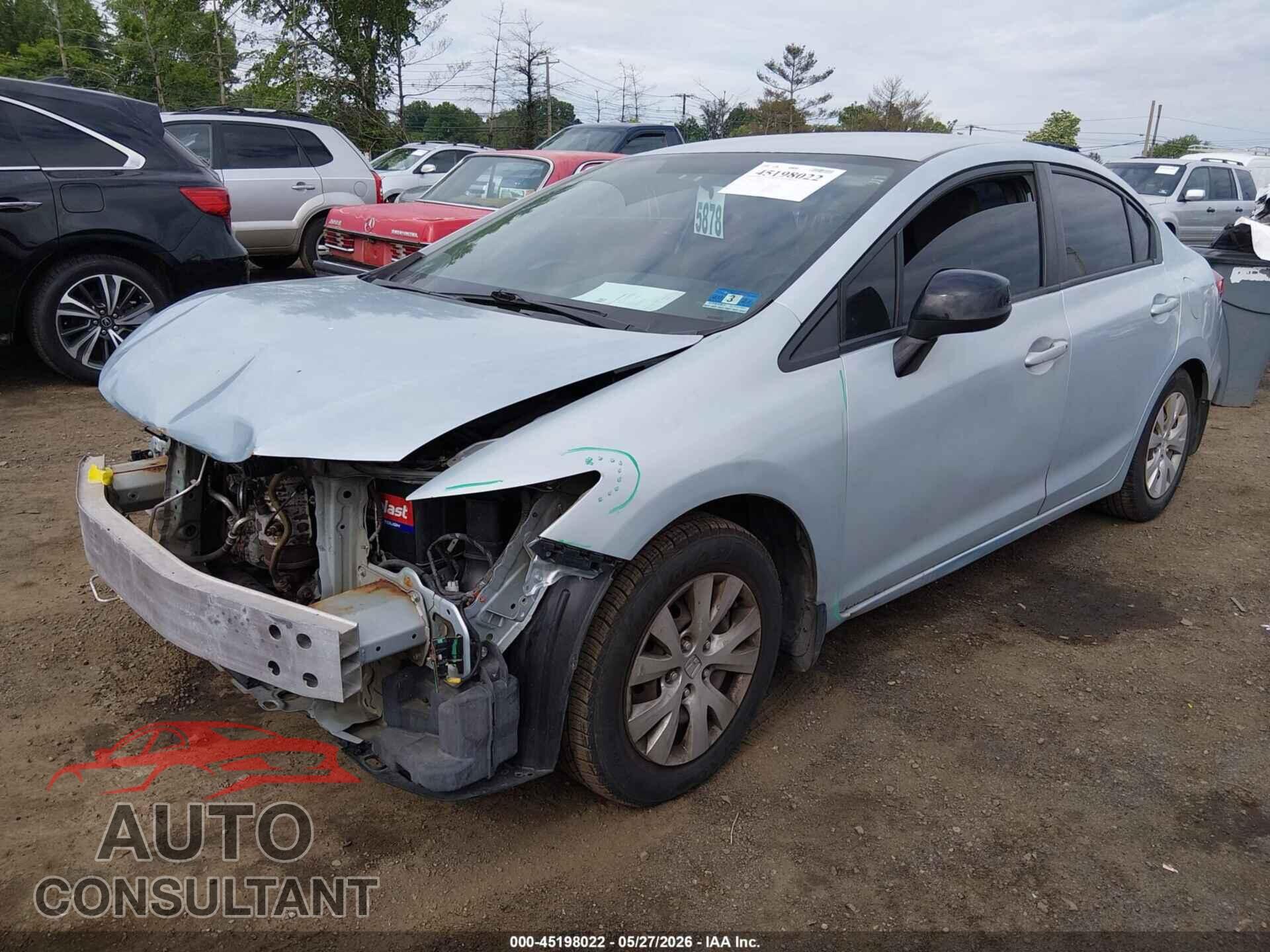 HONDA CIVIC 2012 - 2HGFB2F52CH528630