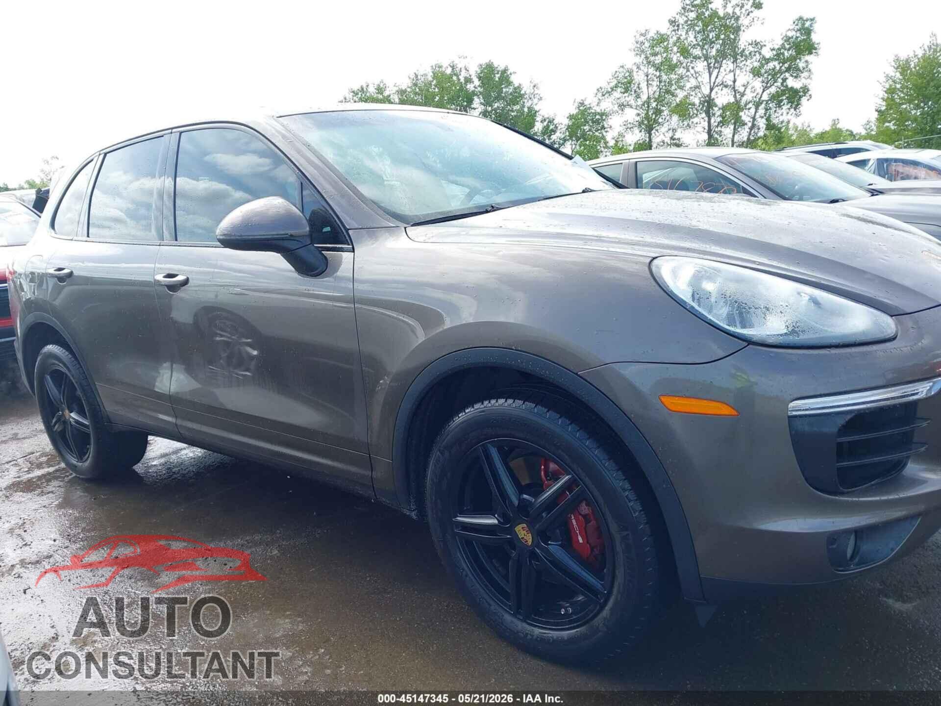 PORSCHE CAYENNE 2015 - WP1AB2A26FLA59943