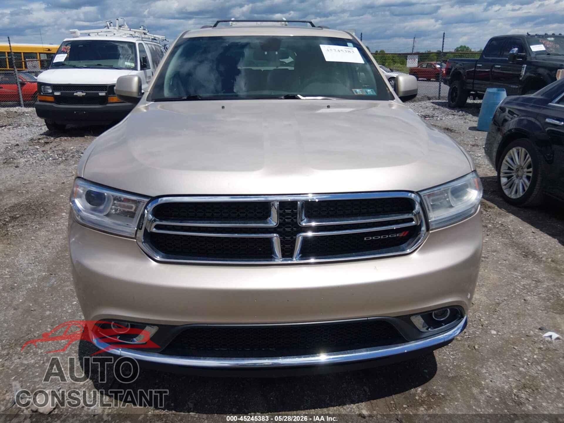 DODGE DURANGO 2014 - 1C4RDJAG5EC295972