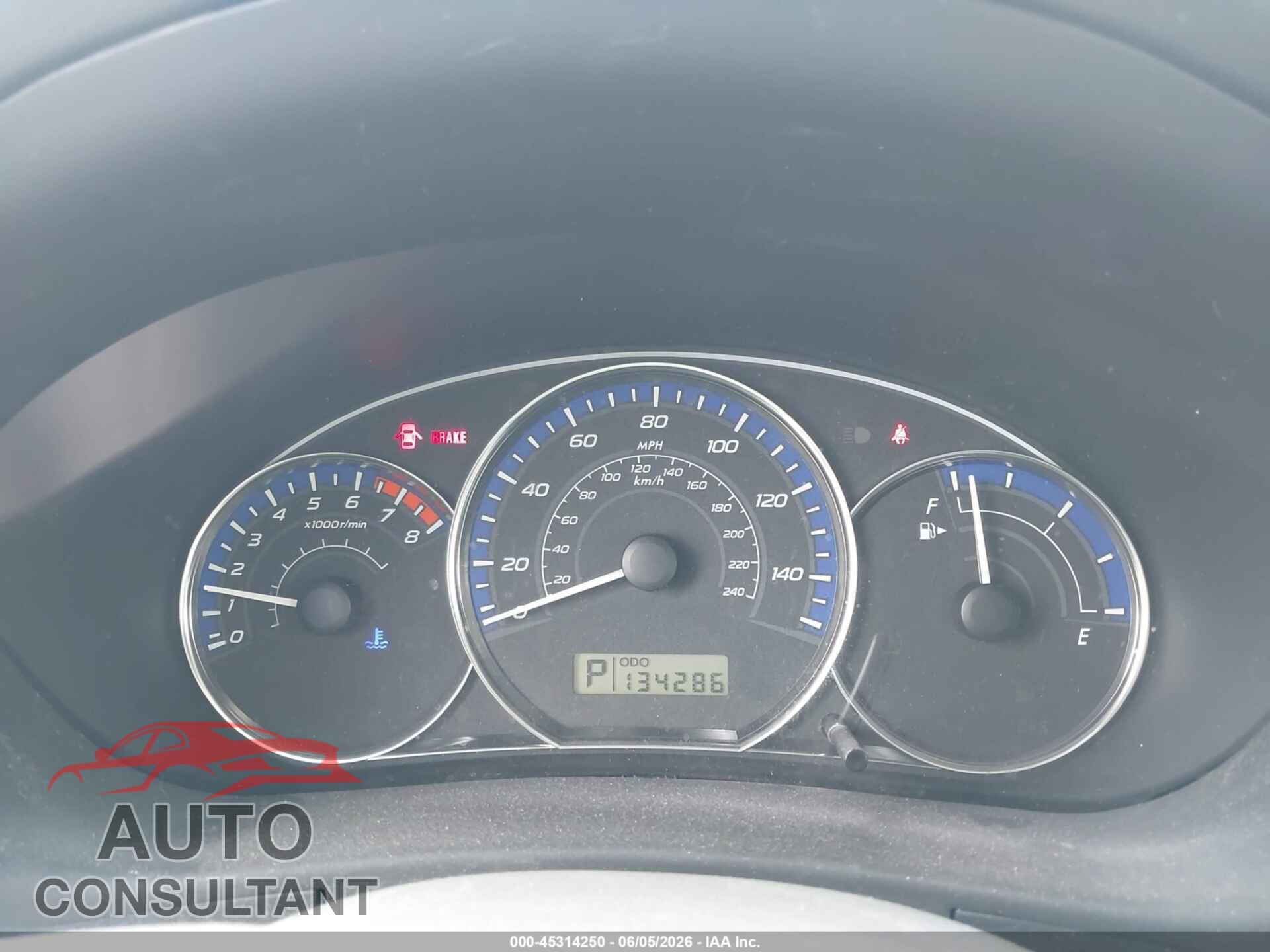 SUBARU FORESTER 2012 - JF2SHABC9CH408096