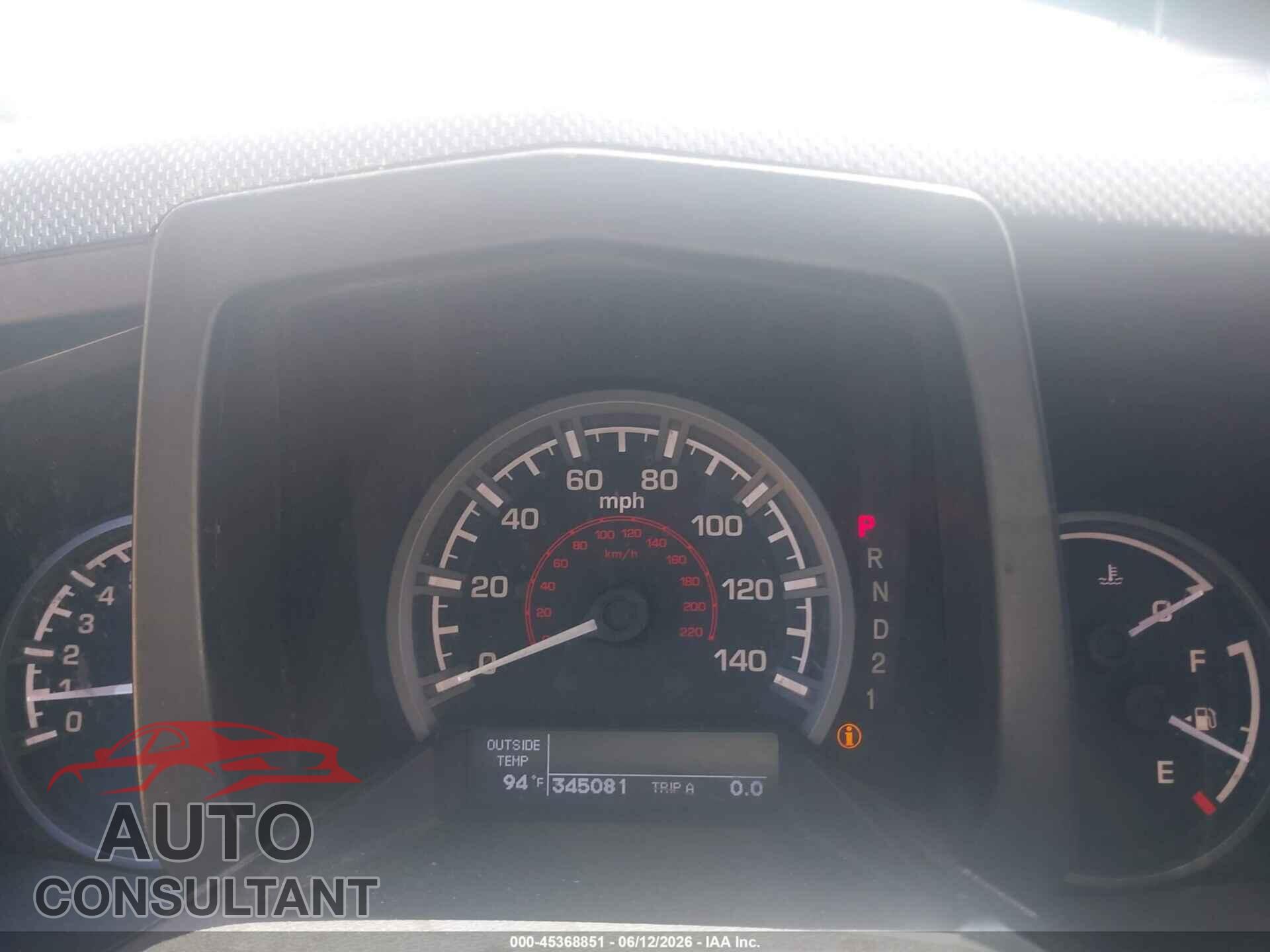 HONDA RIDGELINE 2009 - 5FPYK16529B107031