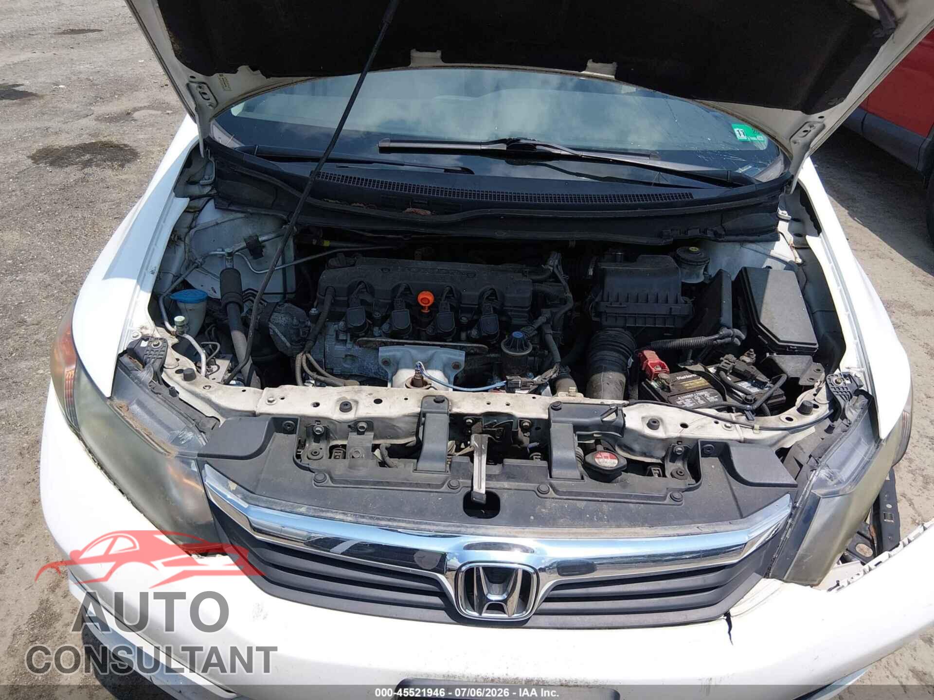 HONDA CIVIC 2012 - 19XFB2F80CE057064