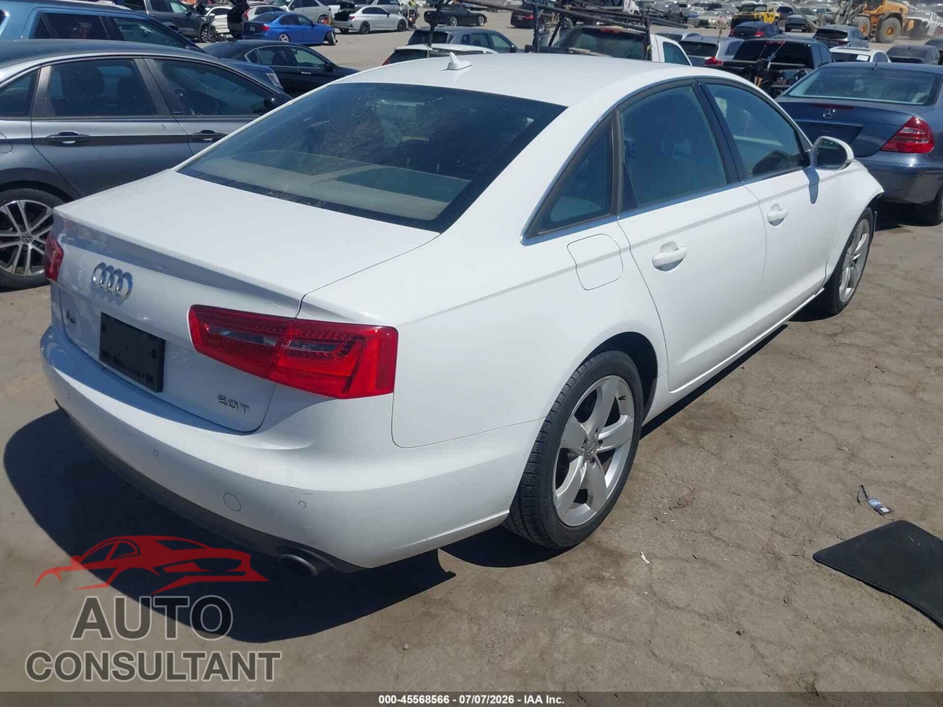 AUDI A6 2012 - WAUDFAFC8CN175494