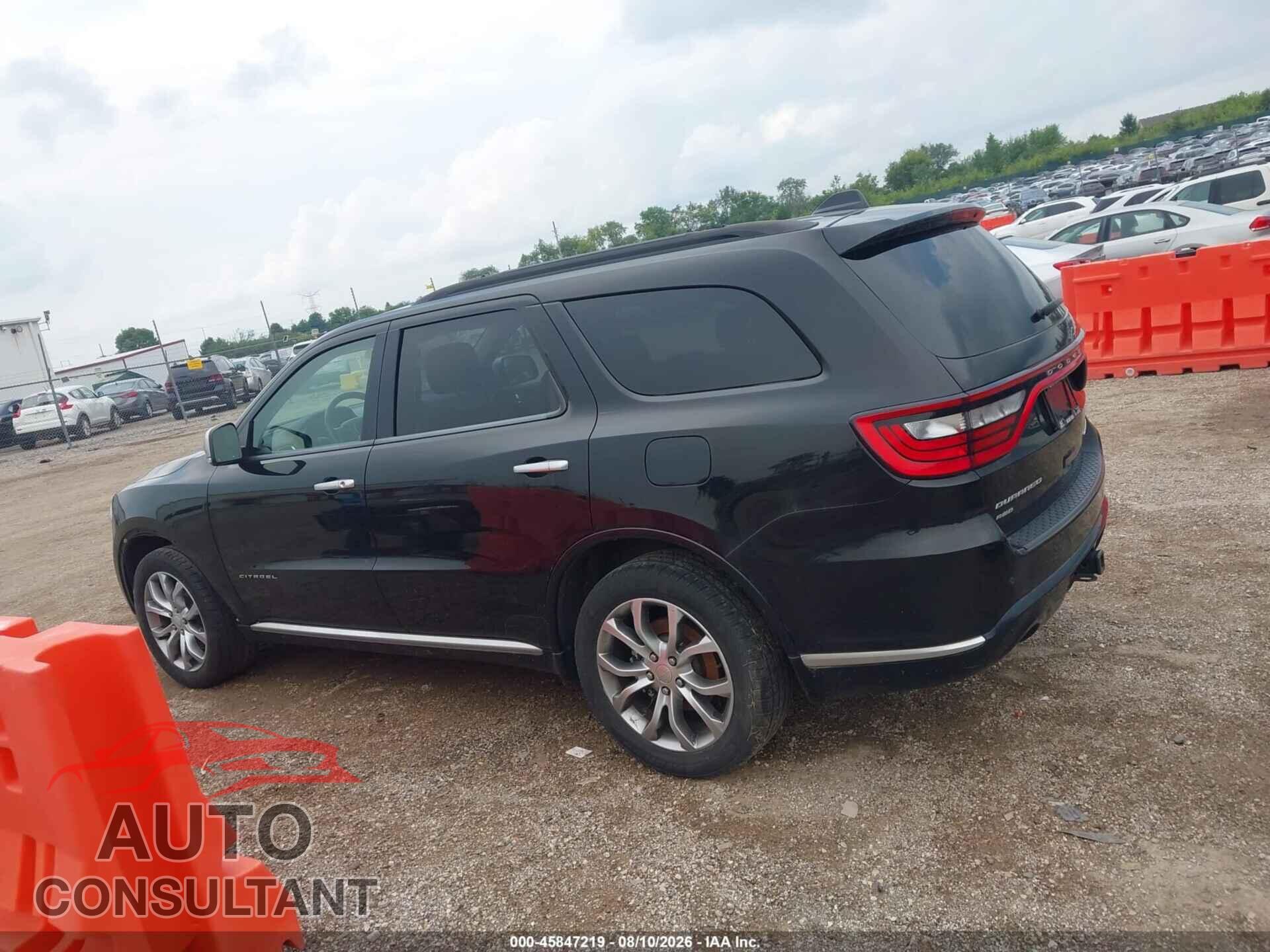 DODGE DURANGO 2017 - 1C4SDJET9HC643933