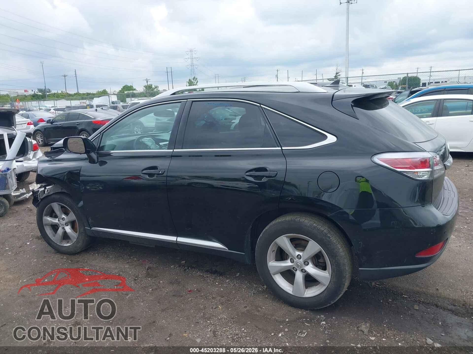 LEXUS RX 350 2013 - 2T2BK1BA1DC190140