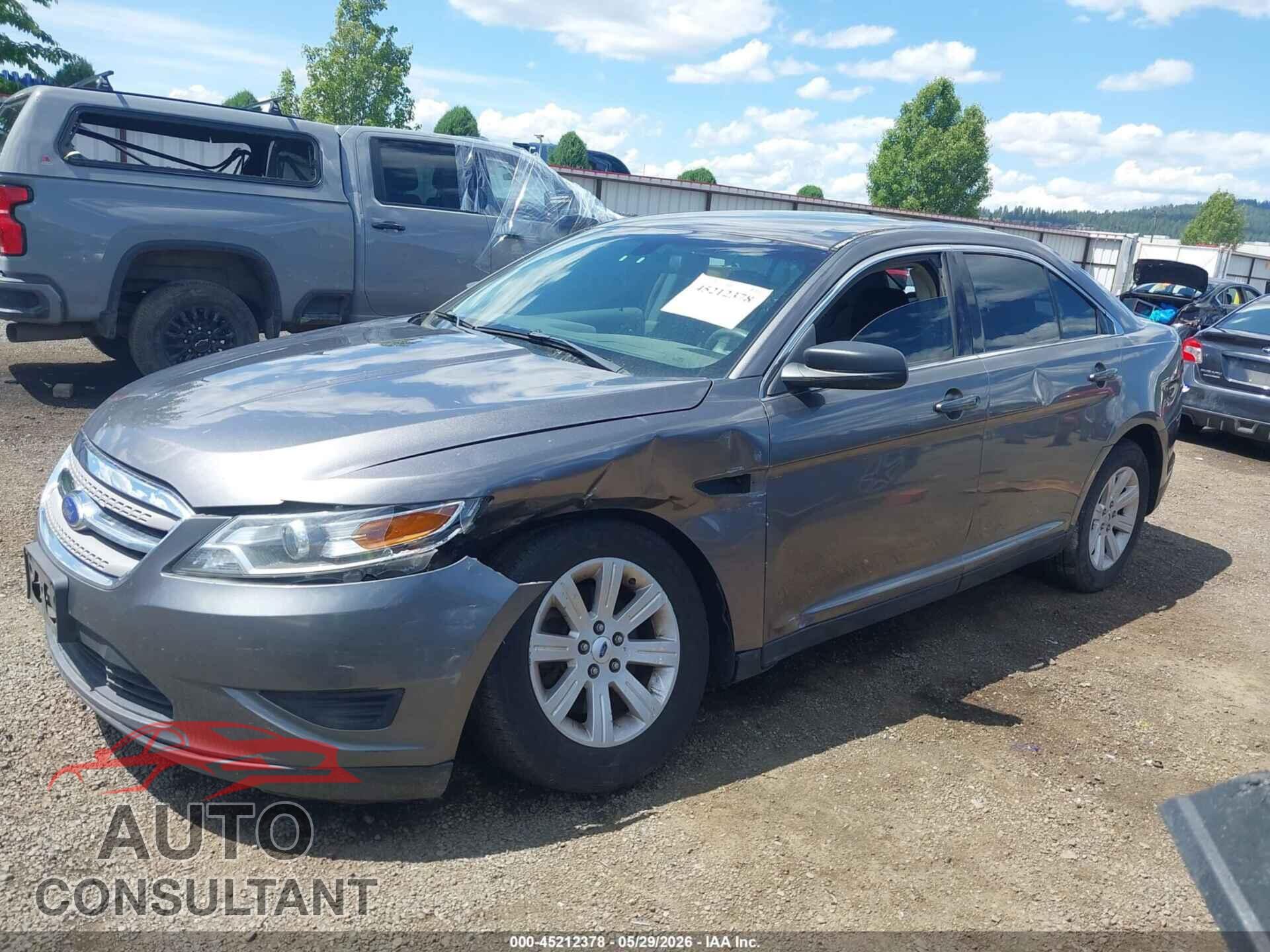FORD TAURUS 2012 - 1FAHP2DW5CG125554