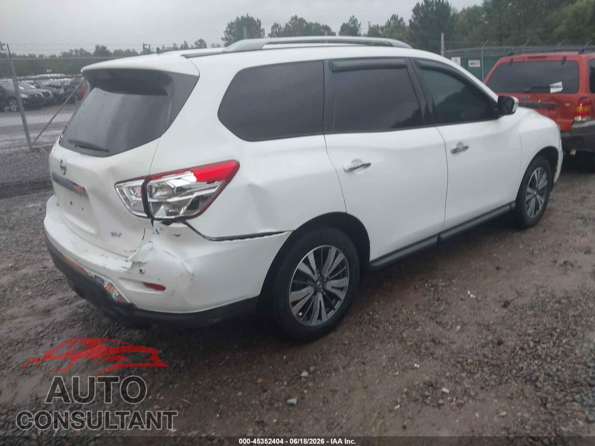 NISSAN PATHFINDER 2017 - 5N1DR2MN8HC686495