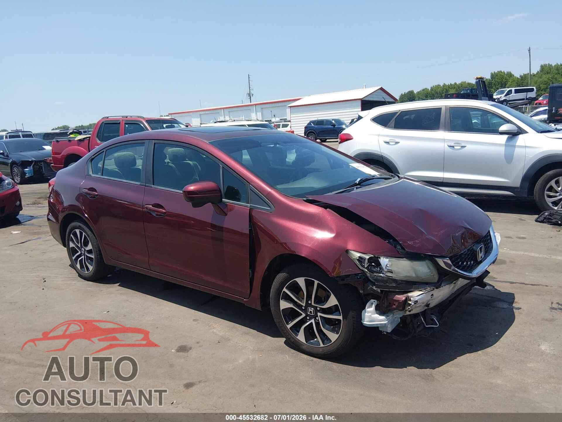 HONDA CIVIC 2015 - 19XFB2F82FE076249