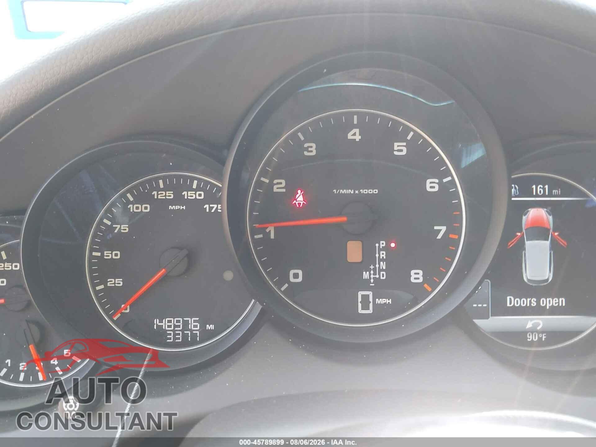 PORSCHE CAYENNE 2017 - WP1AA2A25HKA86191