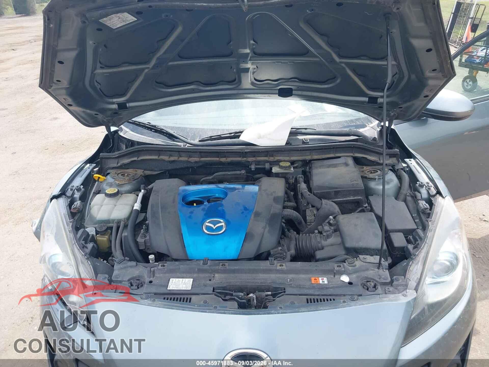 MAZDA MAZDA3 2012 - JM1BL1M89C1636212