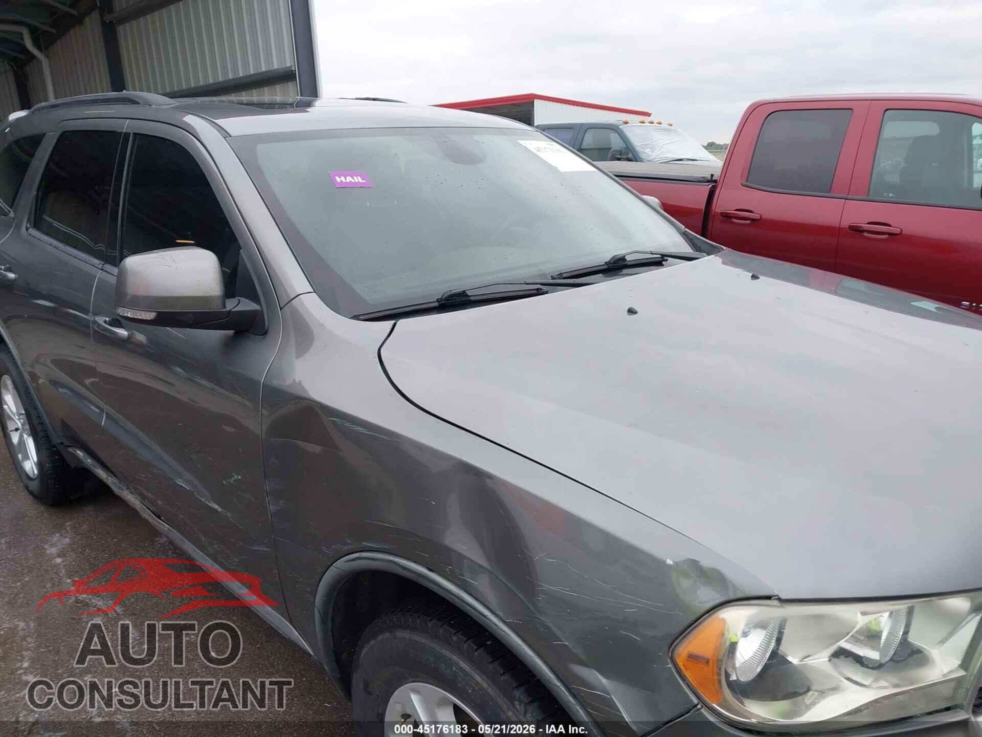 DODGE DURANGO 2012 - 1C4RDJDG0CC107223