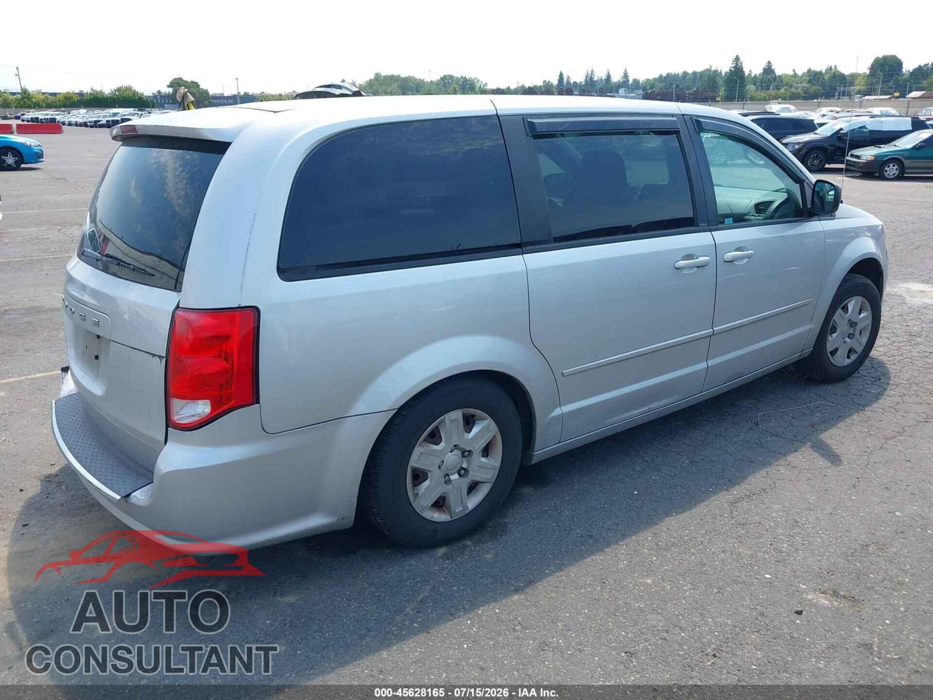DODGE GRAND CARAVAN 2011 - 2D4RN4DG7BR700357