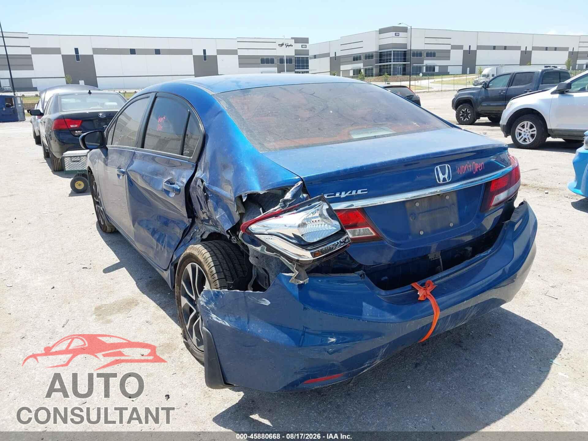 HONDA CIVIC 2014 - 19XFB2F8XEE079818