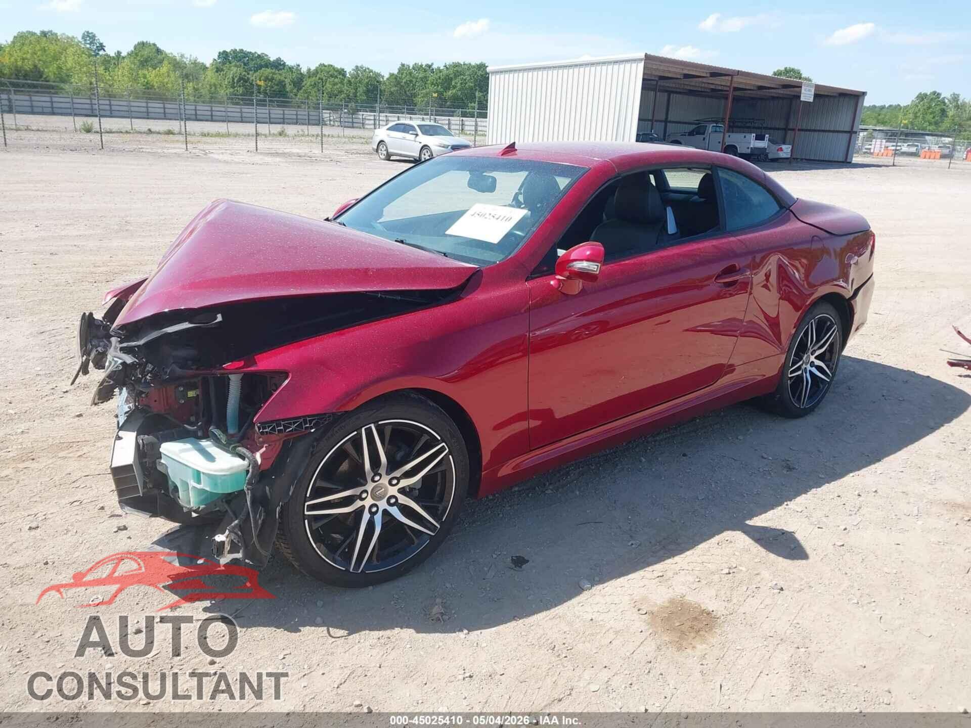 LEXUS IS 250C 2013 - JTHFF2C21D2529029